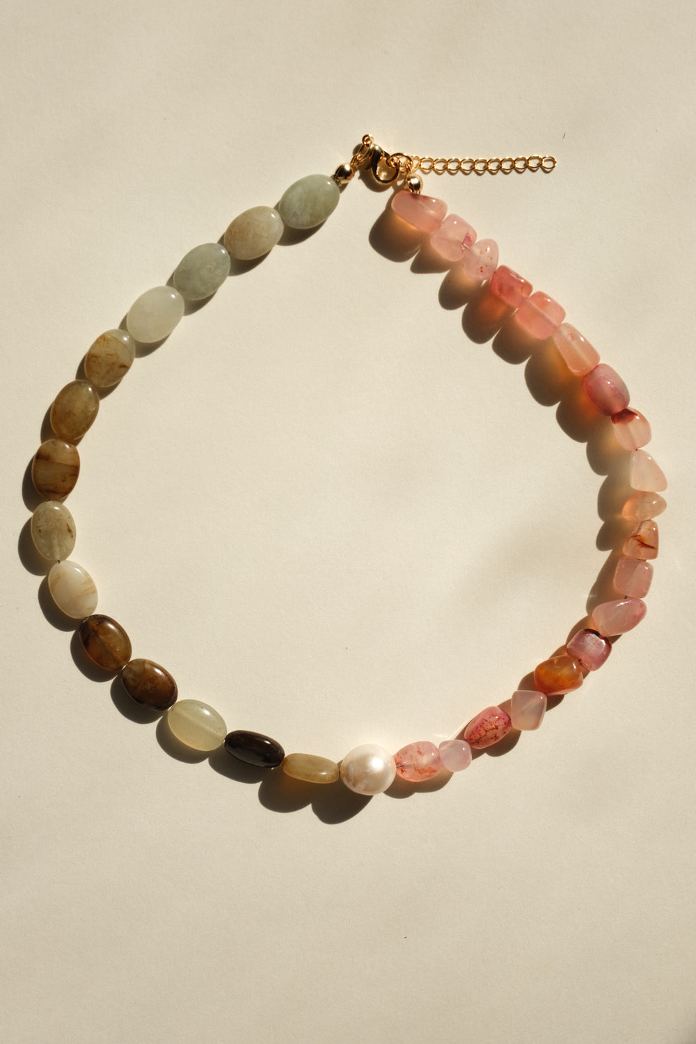 MATIERE ROUGE CORAL NECKLACE