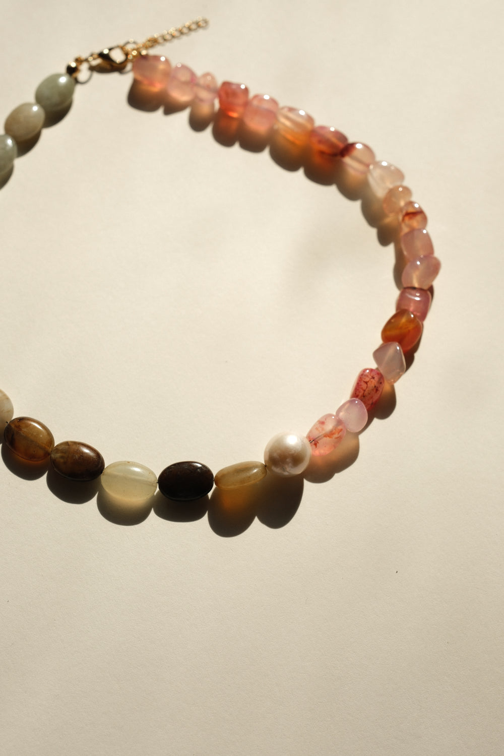 MATIERE ROUGE CORAL NECKLACE