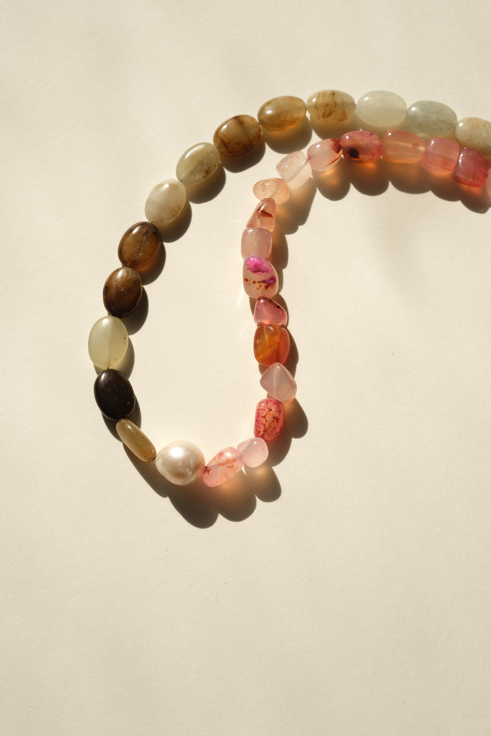 MATIERE ROUGE CORAL NECKLACE