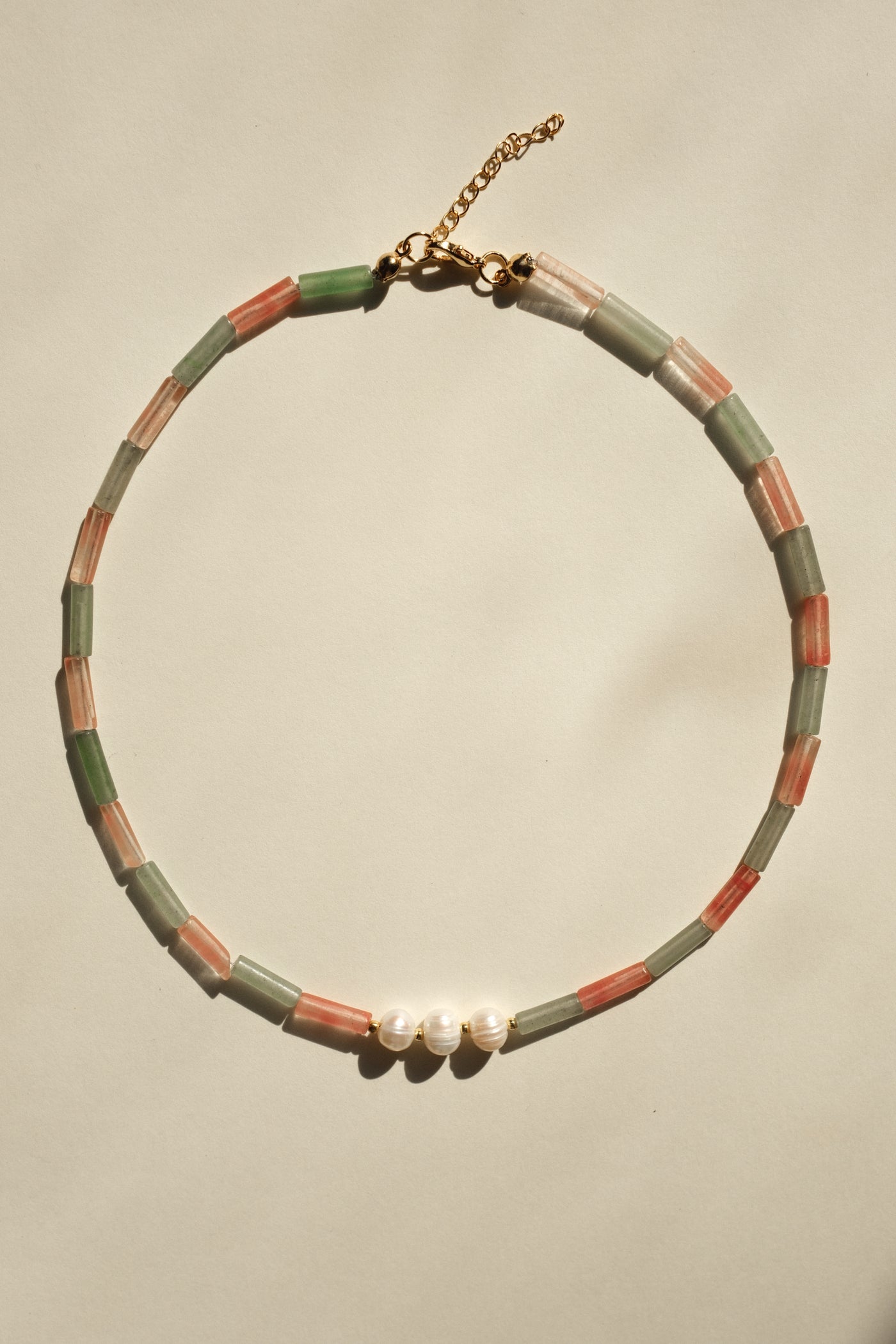 MATIERE ROUGE CORAL NECKLACE
