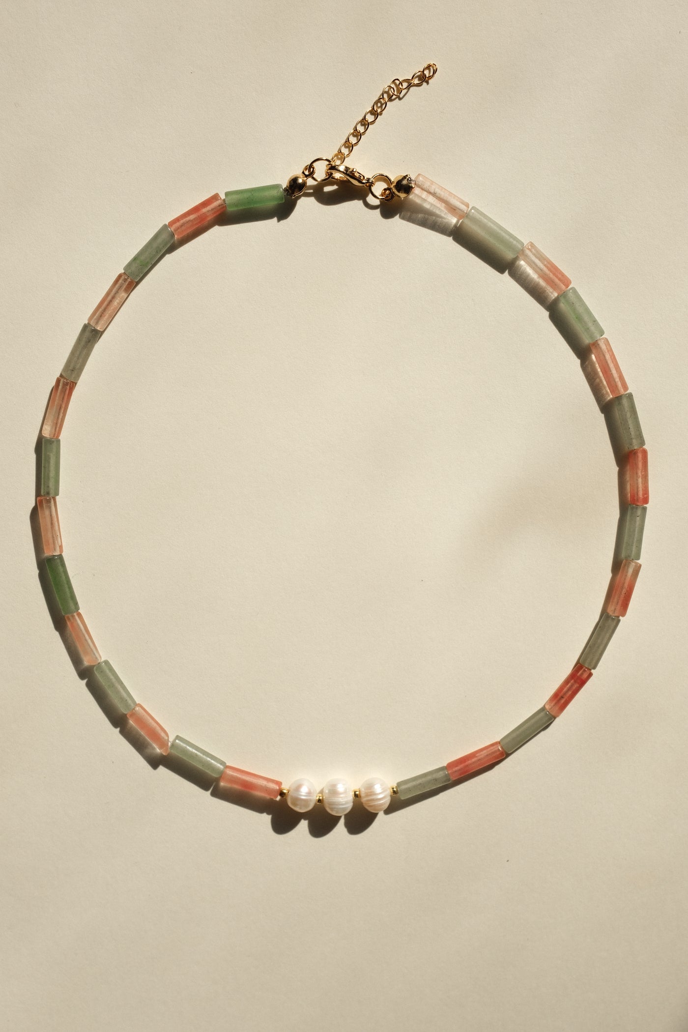 MATIERE ROUGE CORAL NECKLACE