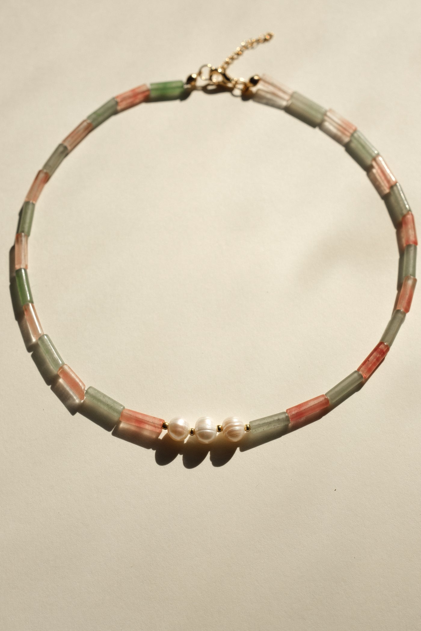 MATIERE ROUGE CORAL NECKLACE