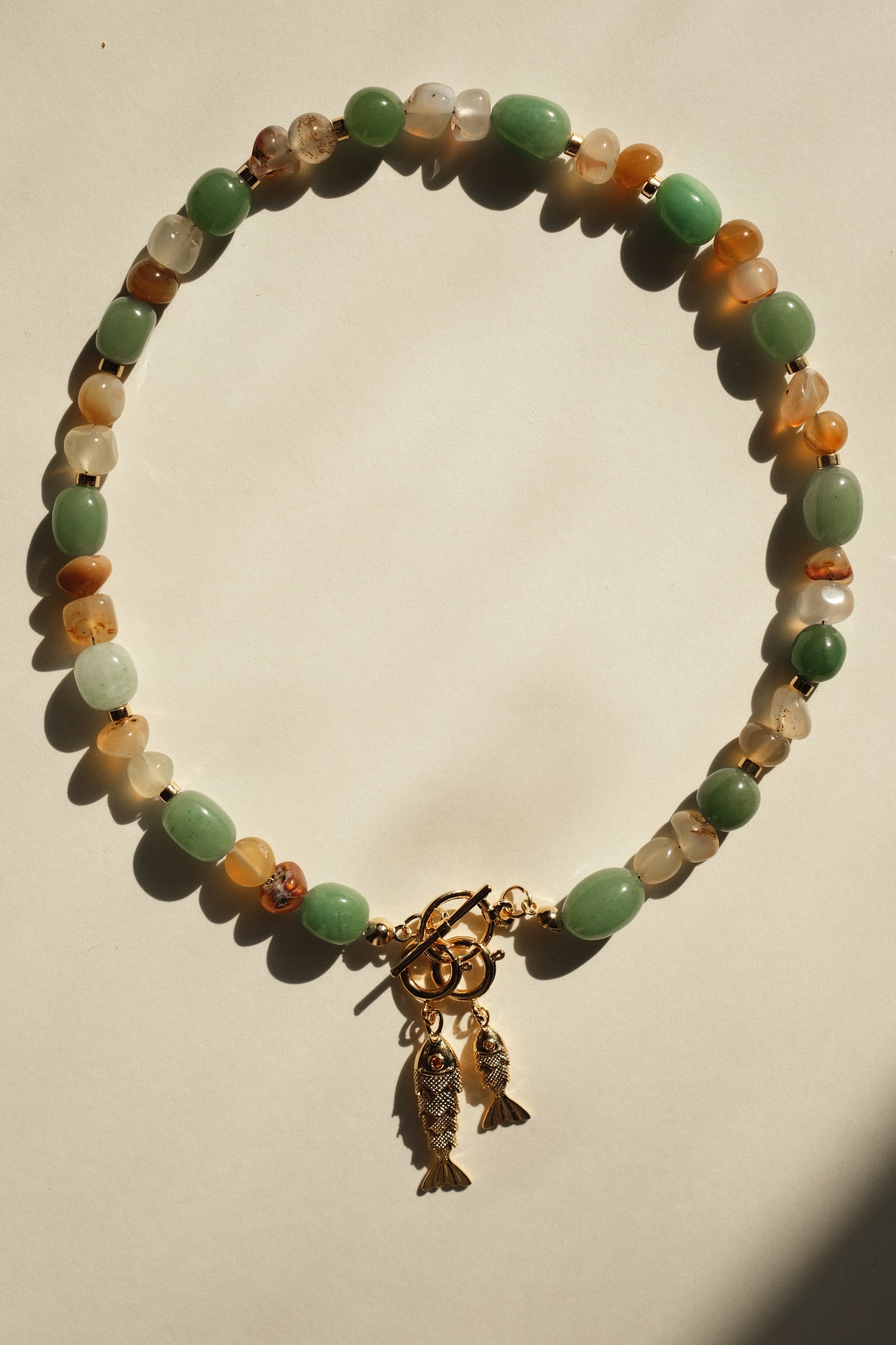 MATIERE ROUGE CORAL NECKLACE