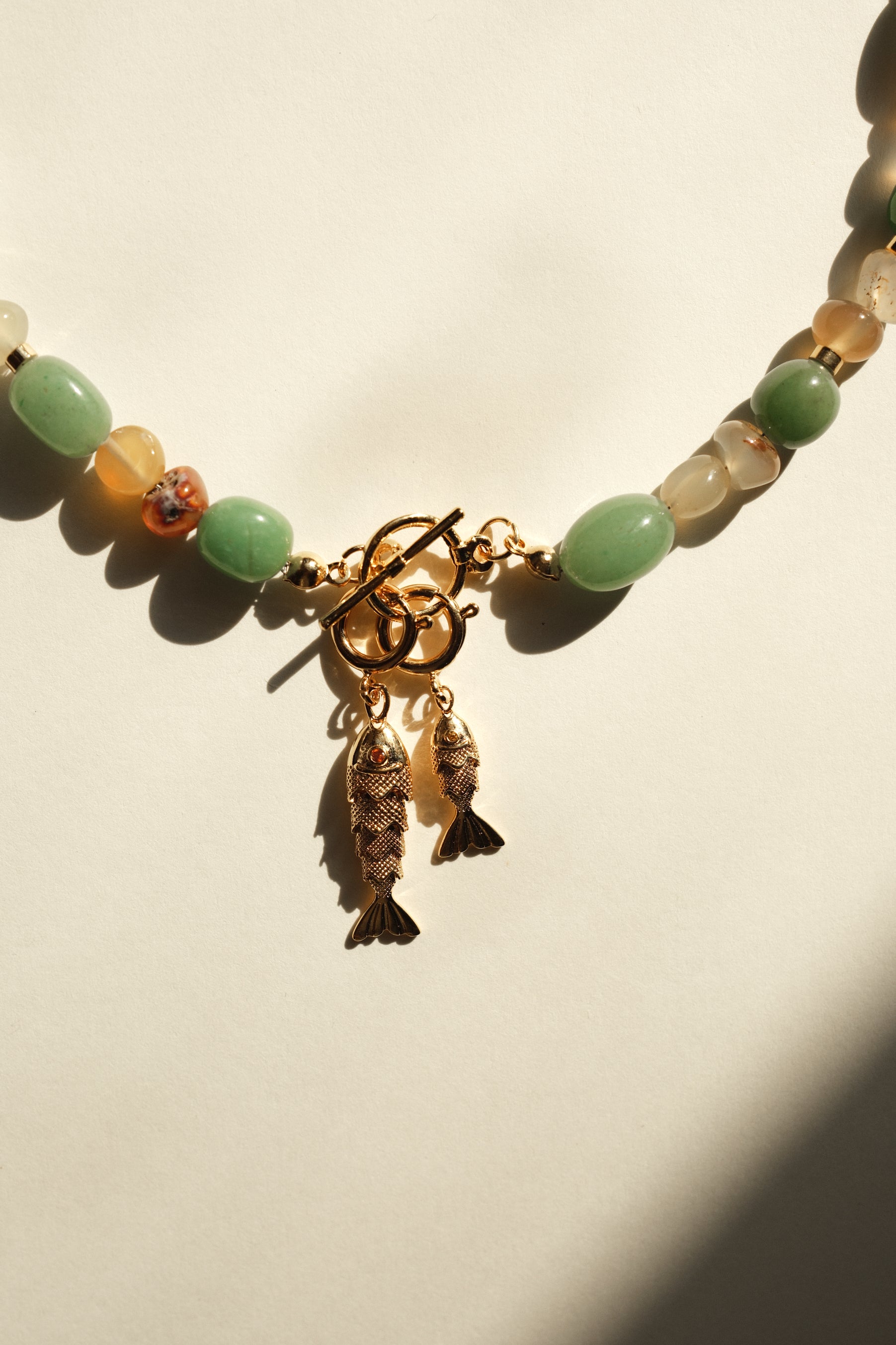 MATIERE ROUGE CORAL NECKLACE