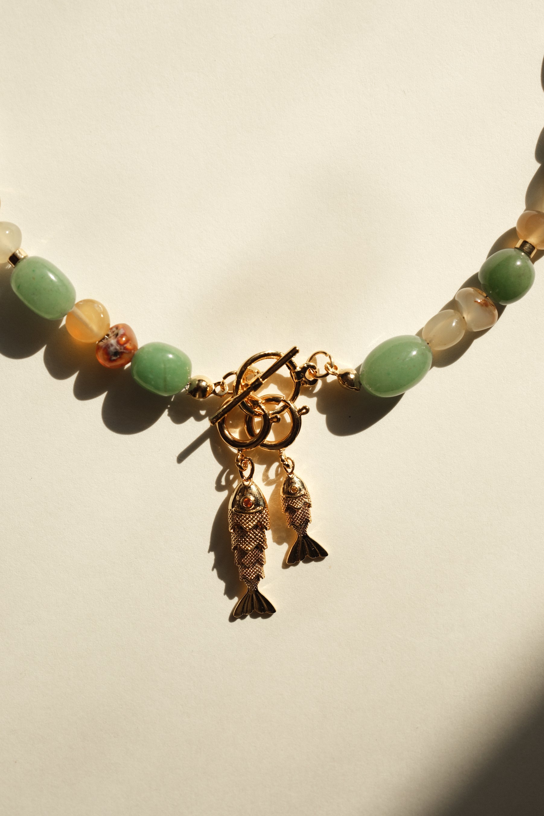 MATIERE ROUGE CORAL NECKLACE