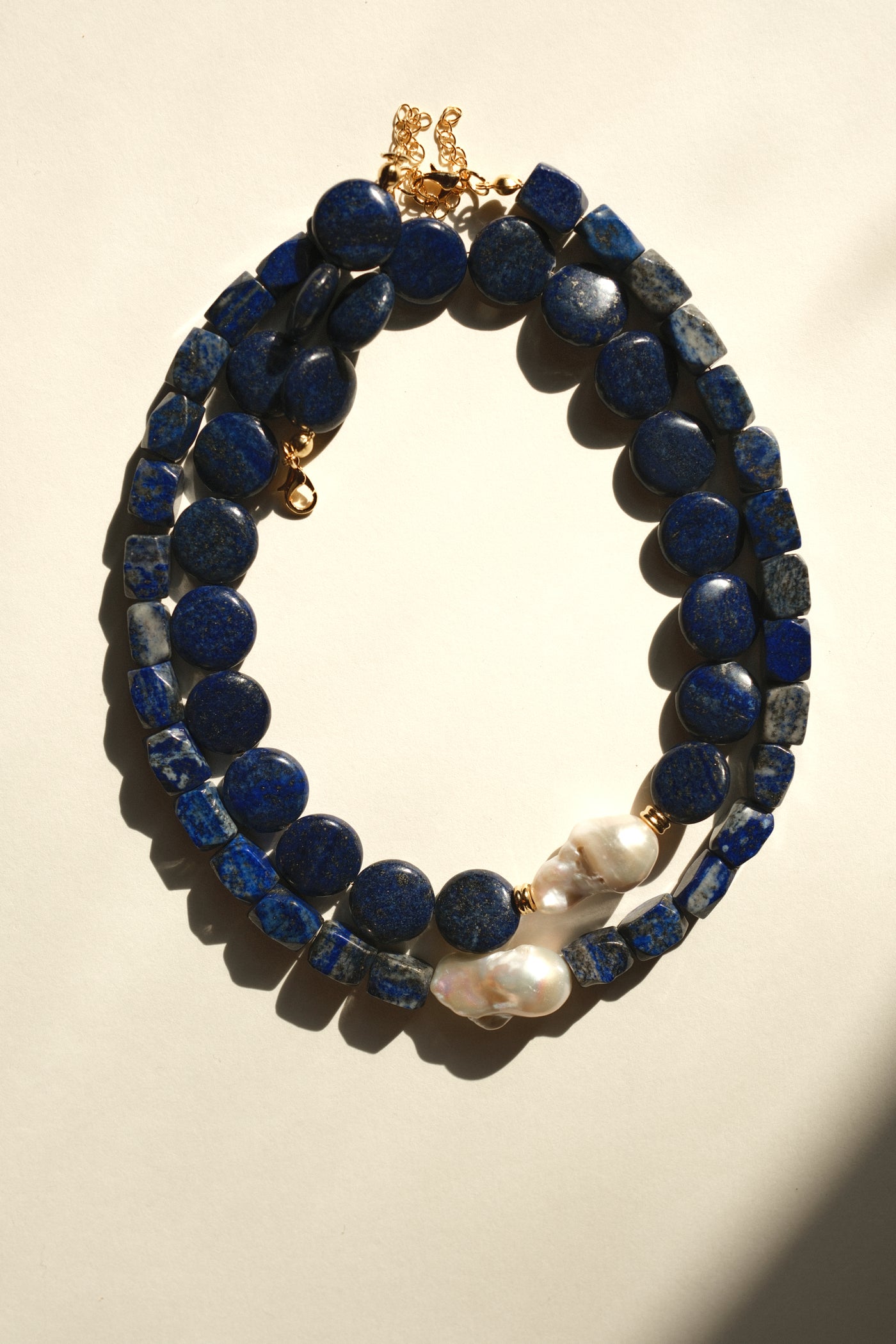 SAPPHIRUS LAPIS LAZULLI KOLYE