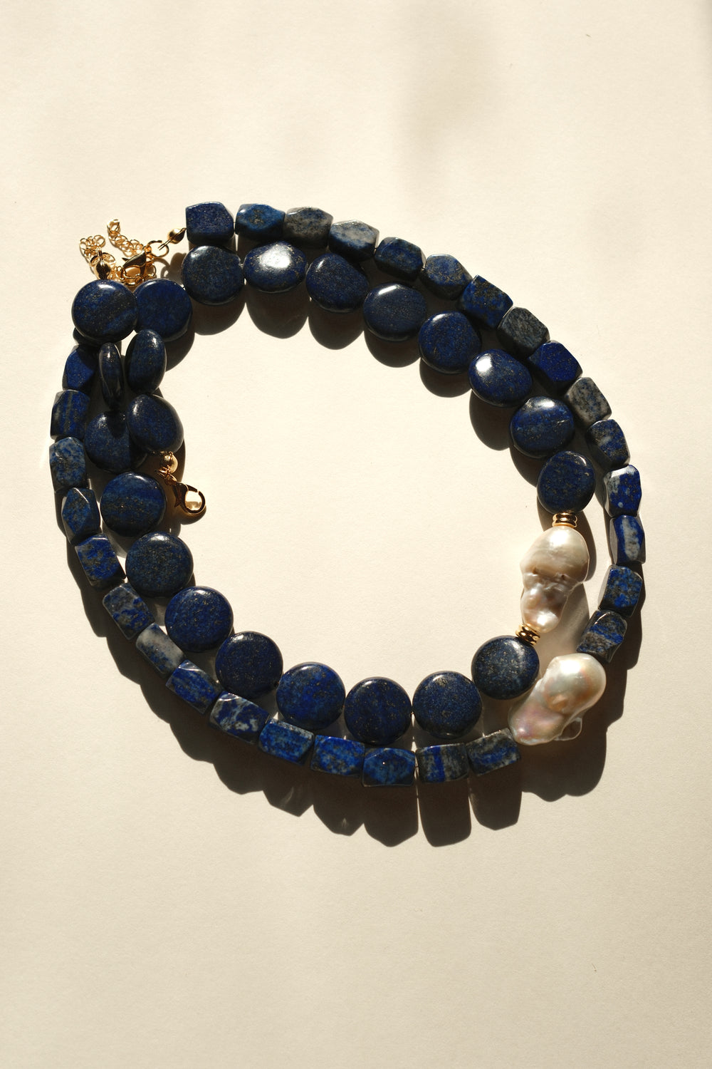 SAPPHIRUS LAPIS LAZULLI NECKLACE