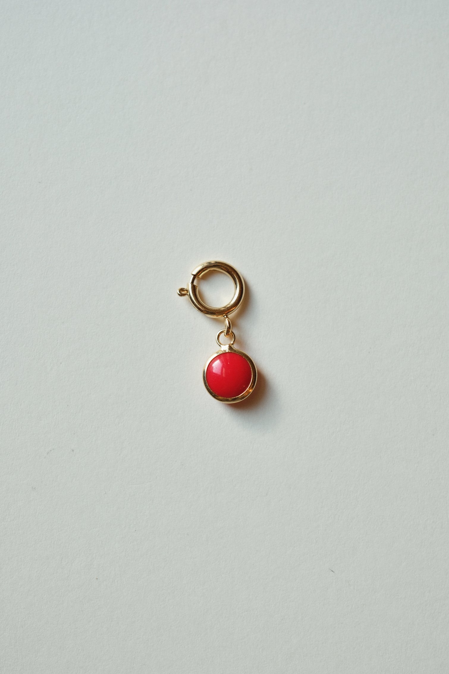 MATIERE ROUGE CORAL NECKLACE