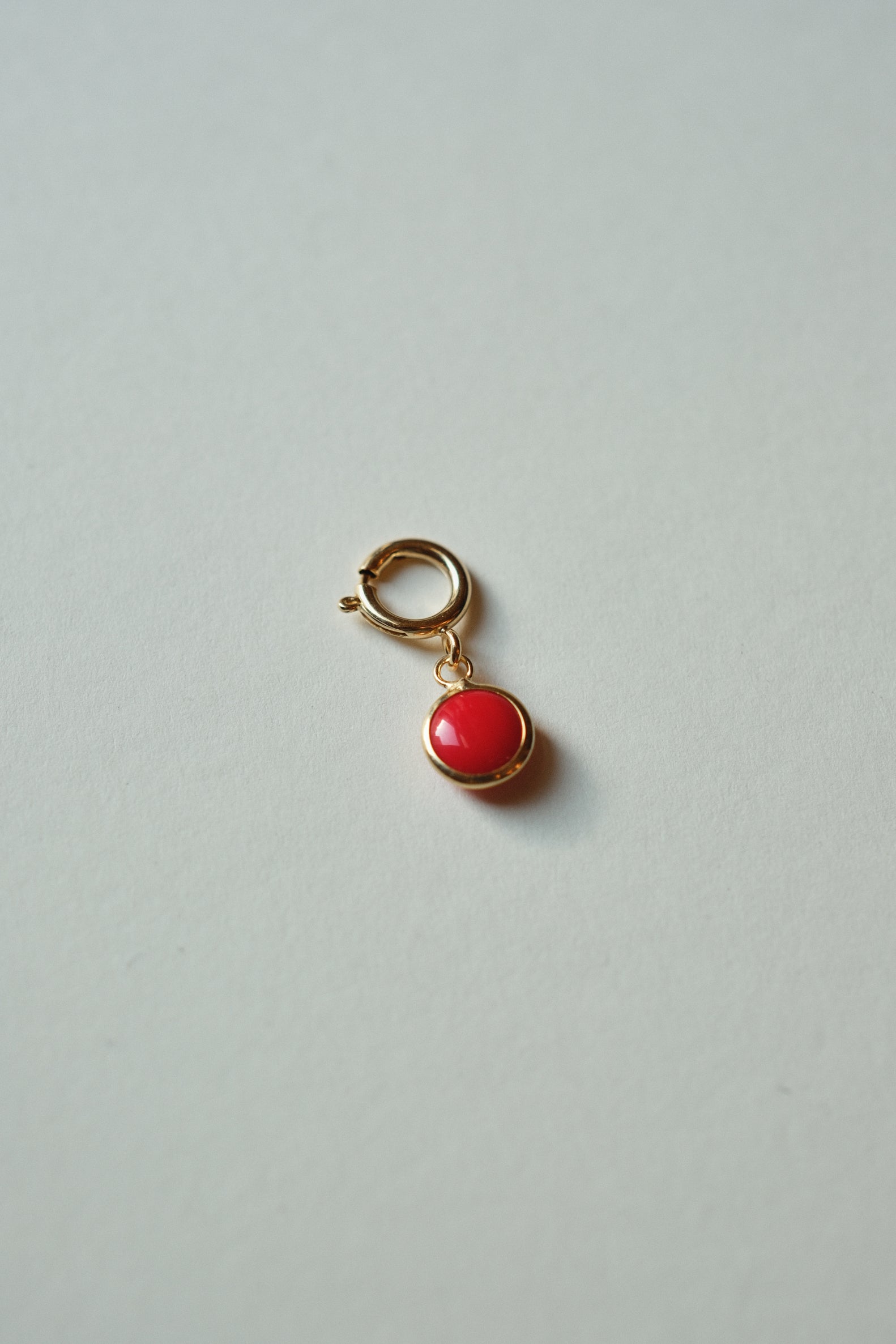 MATIERE ROUGE CORAL NECKLACE