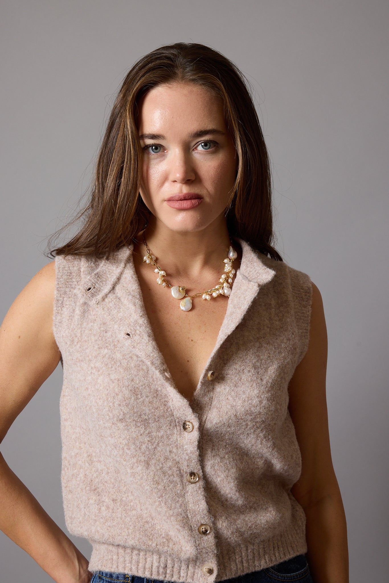 THEMIS BAROK İNCİ KOLYE