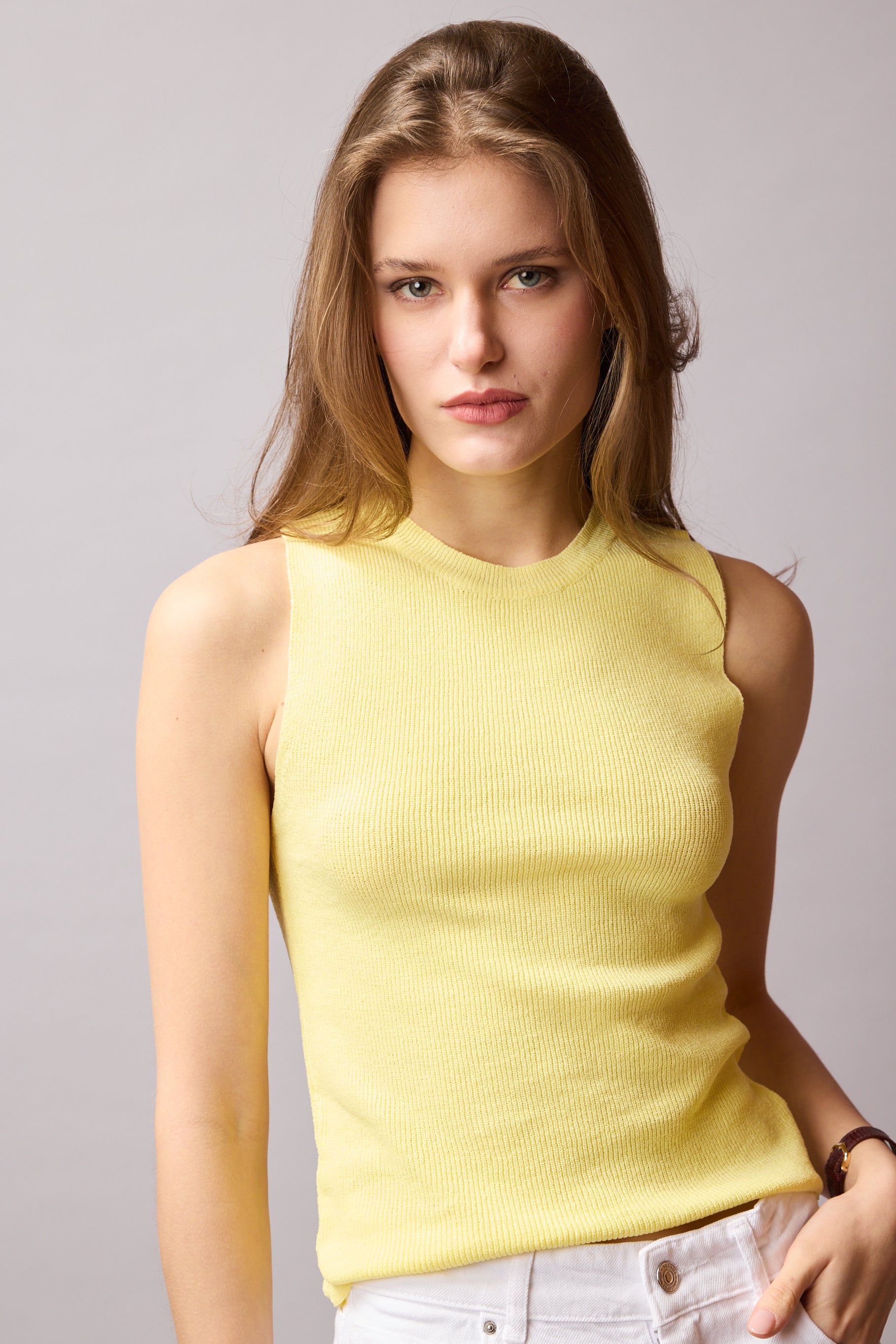 KOLSUZ DOKUMA TRİKO BABY YELLOW
