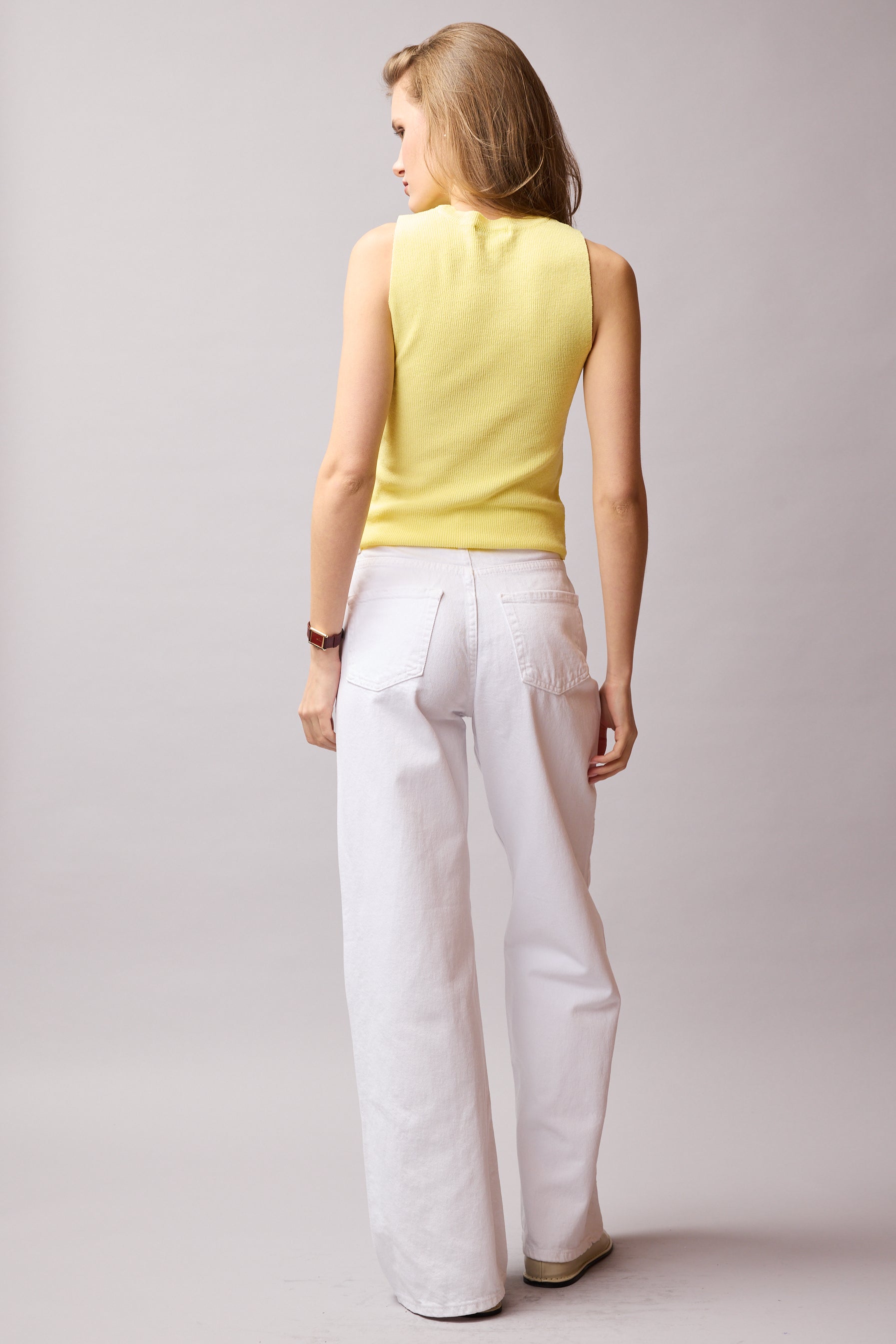 KOLSUZ DOKUMA TRİKO BABY YELLOW