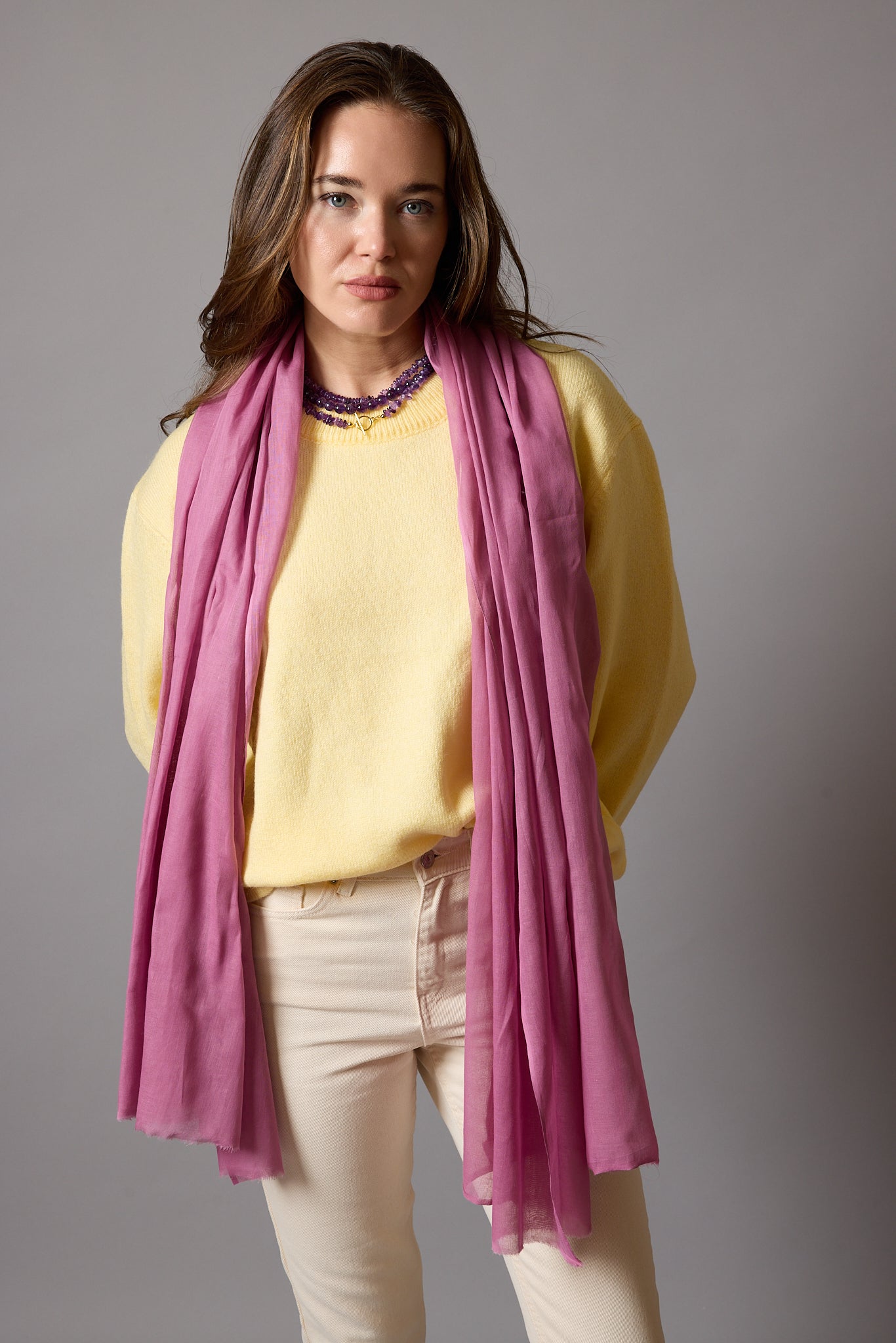 PEONY BLUSH ORGANIK PAMUK HANDMADE SAL