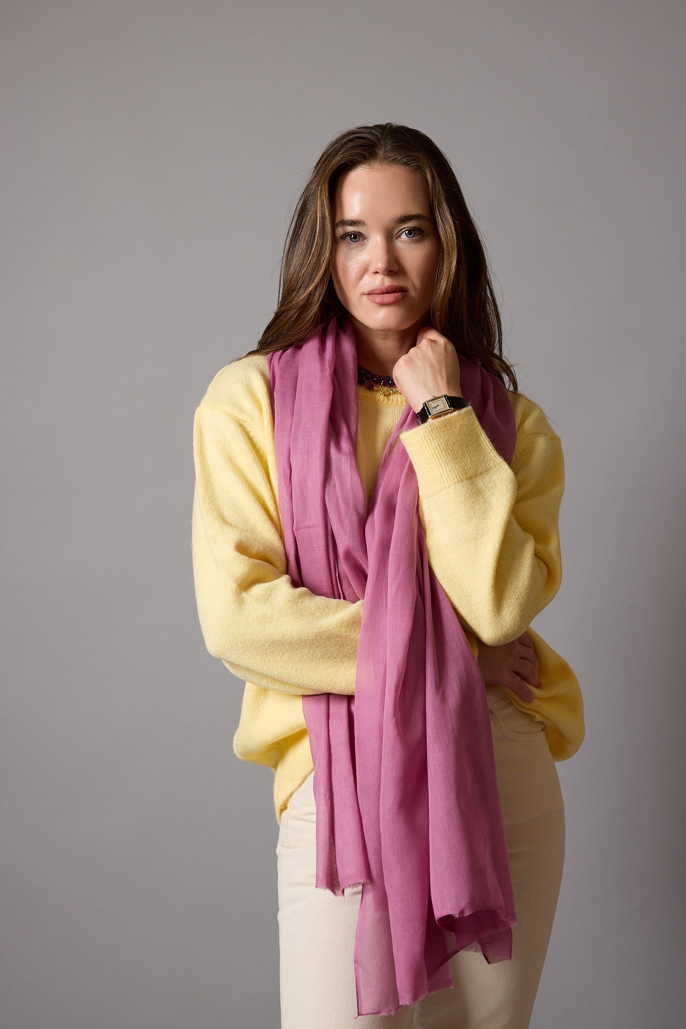 PEONY BLUSH ORGANIK PAMUK HANDMADE SAL