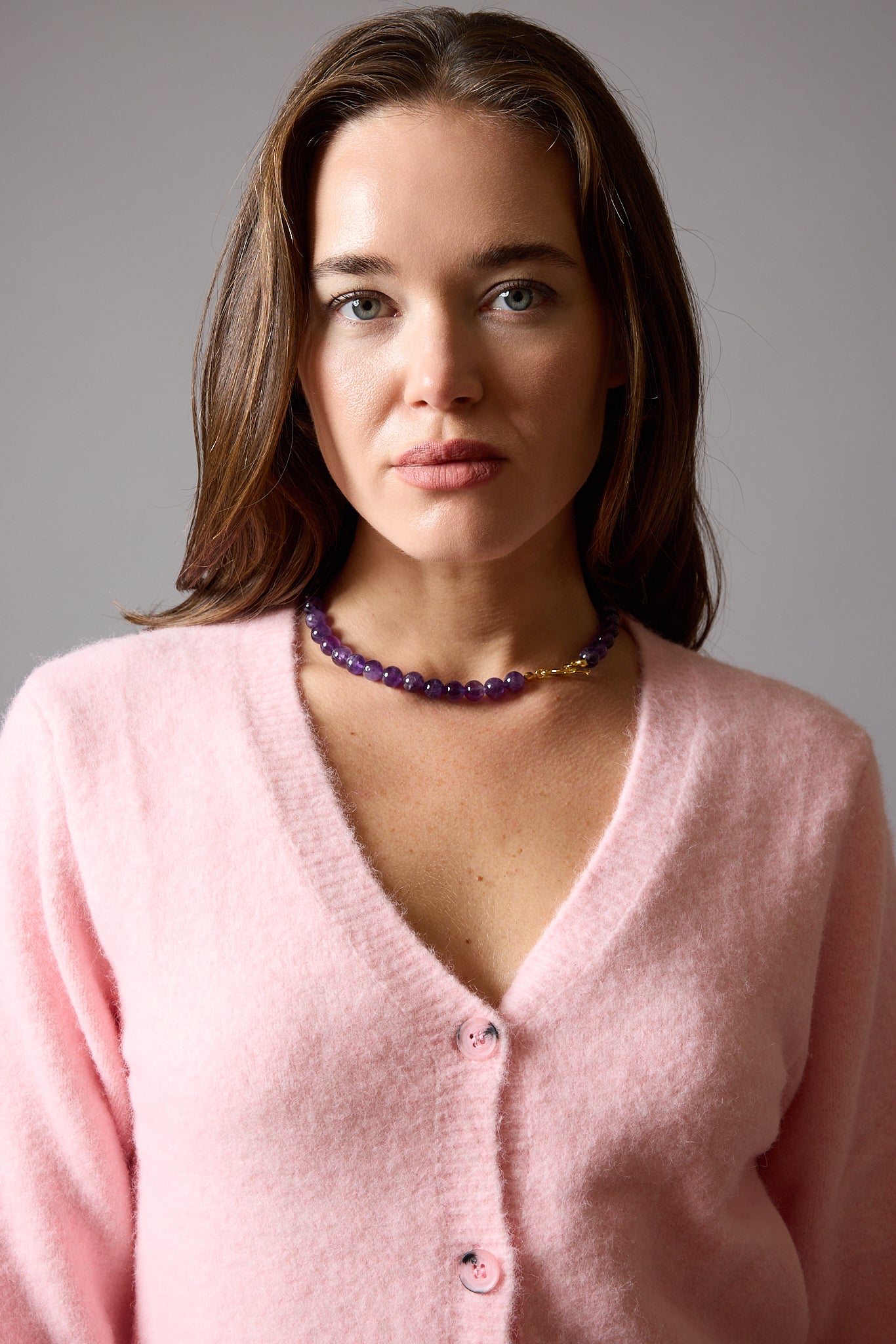 MATIERE ROUGE CORAL NECKLACE