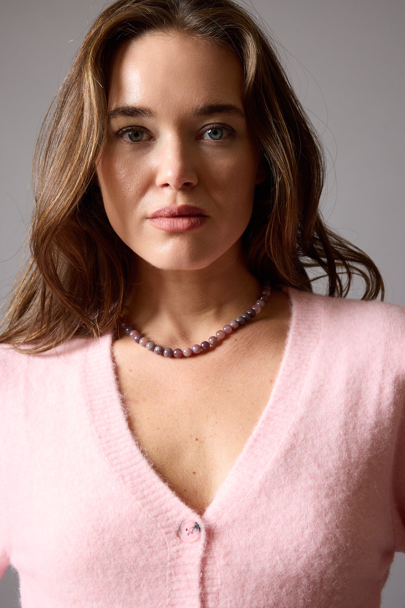 MATIERE ROUGE CORAL NECKLACE