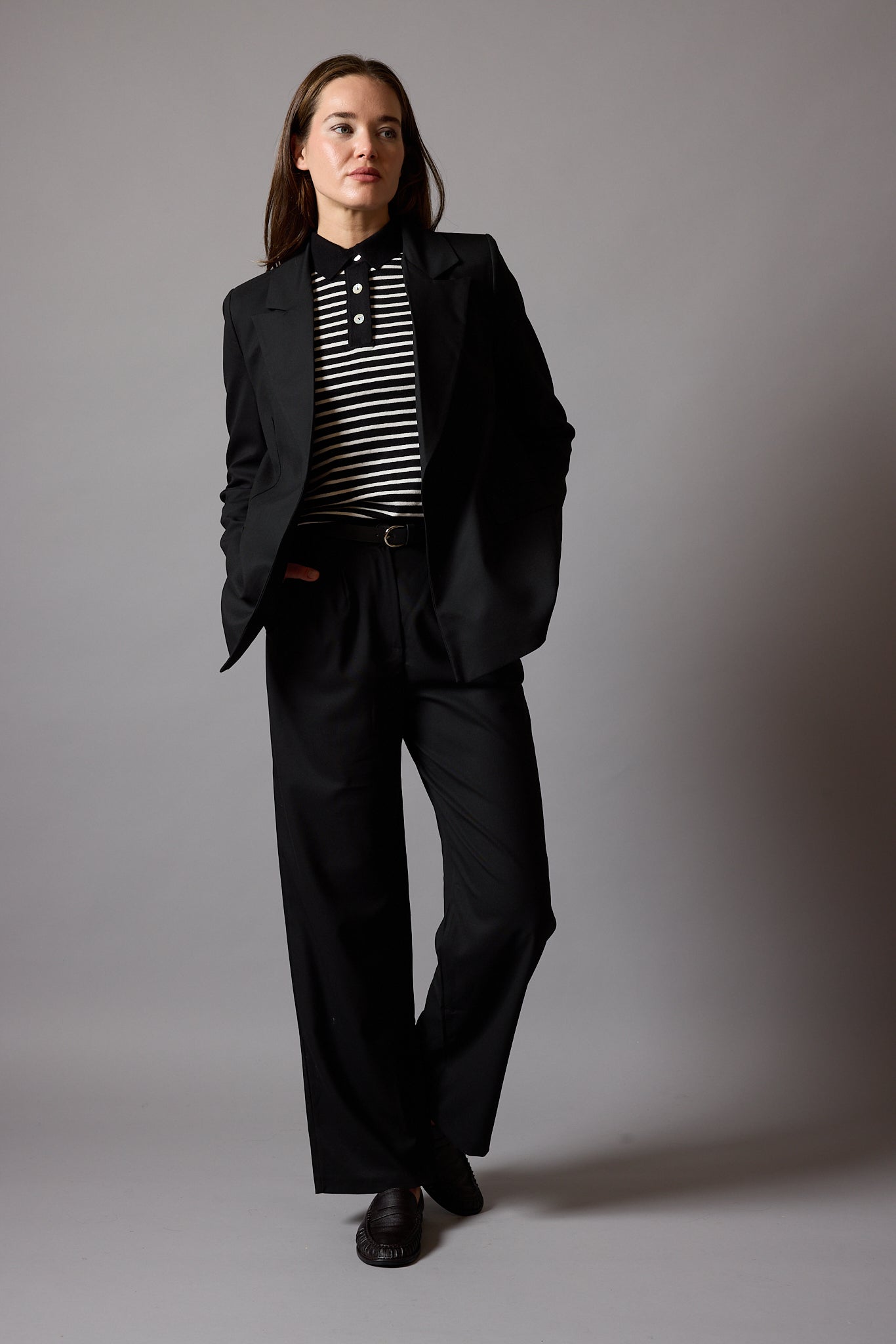 KLASİK KESIM BLAZER CEKET SİYAH