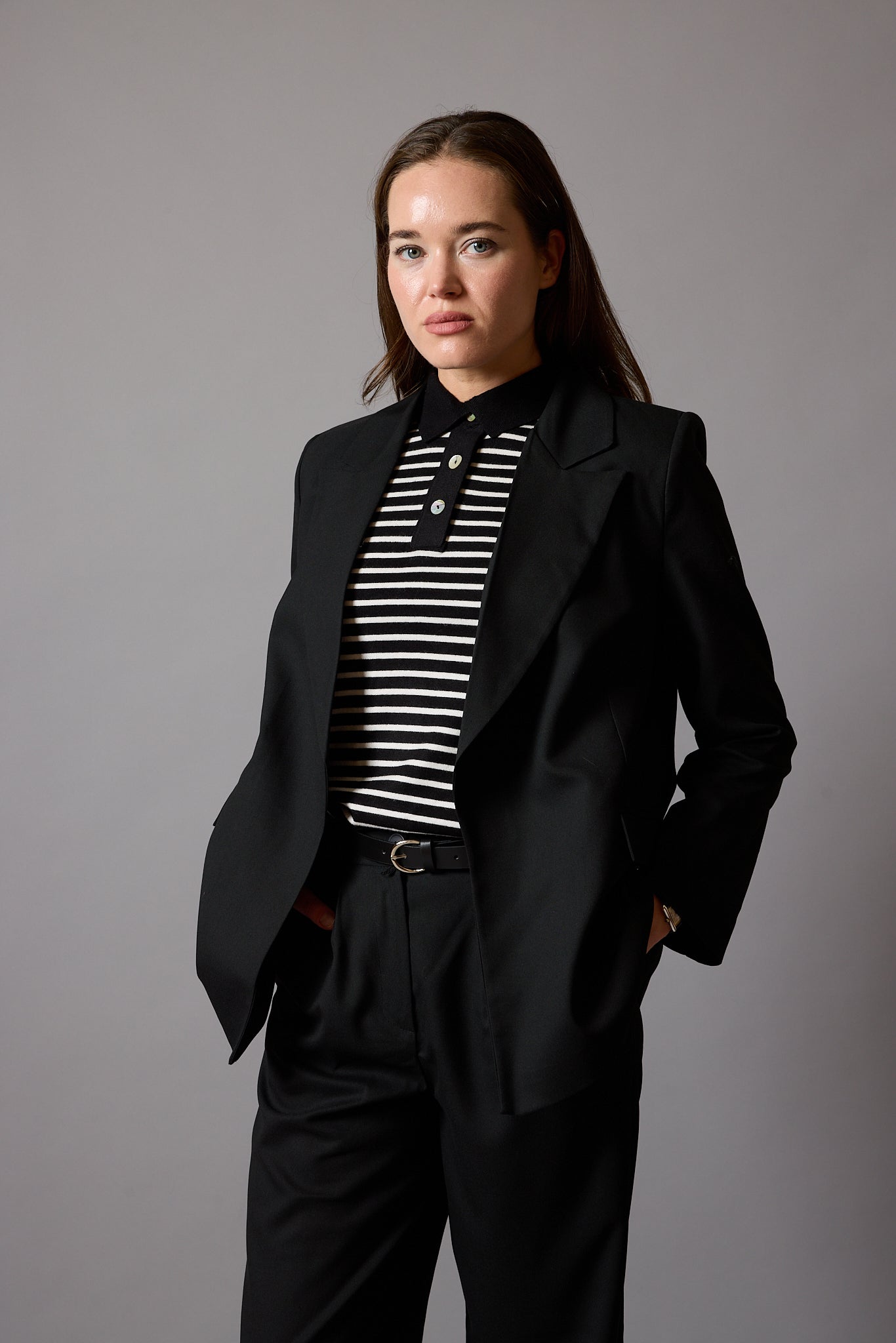KLASİK KESIM BLAZER CEKET SİYAH