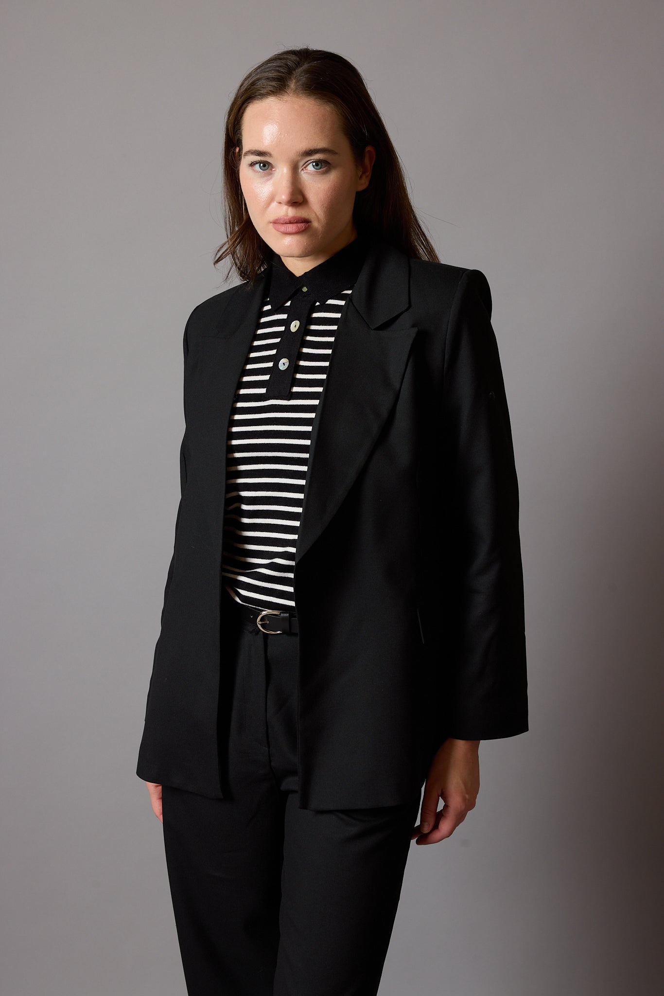 KLASİK KESIM BLAZER CEKET SİYAH