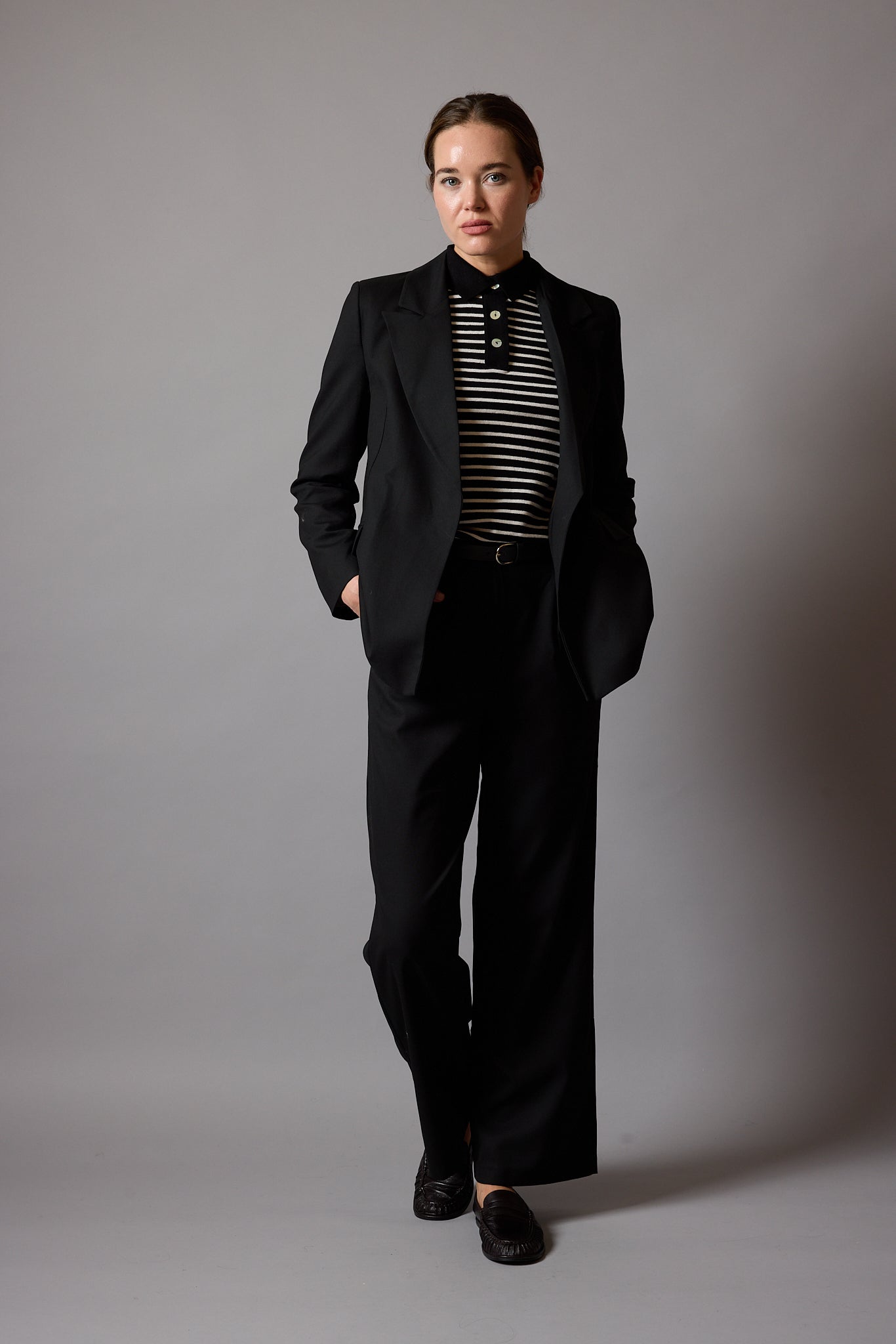 KLASİK KESIM BLAZER CEKET SİYAH