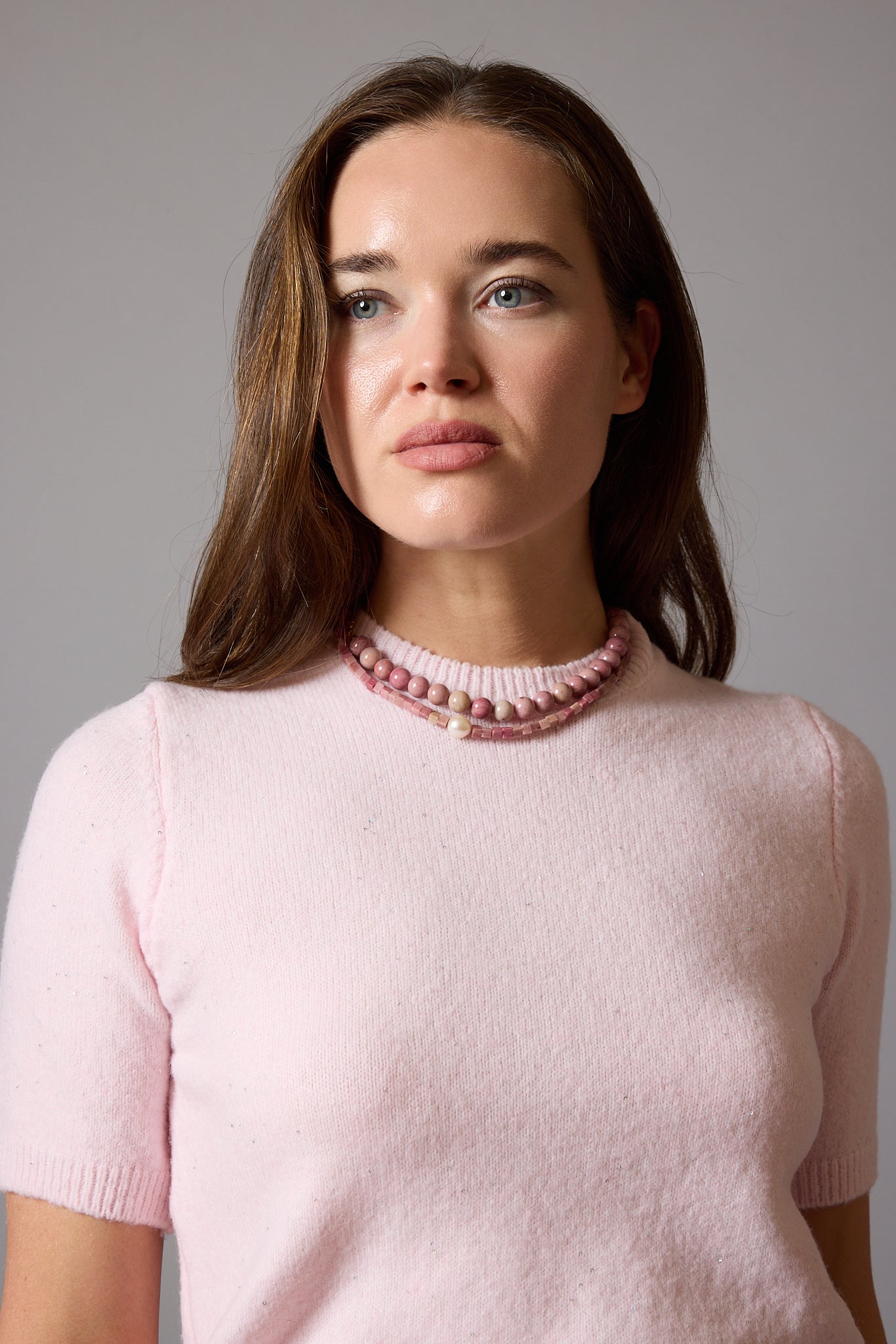 MATIERE ROUGE CORAL NECKLACE
