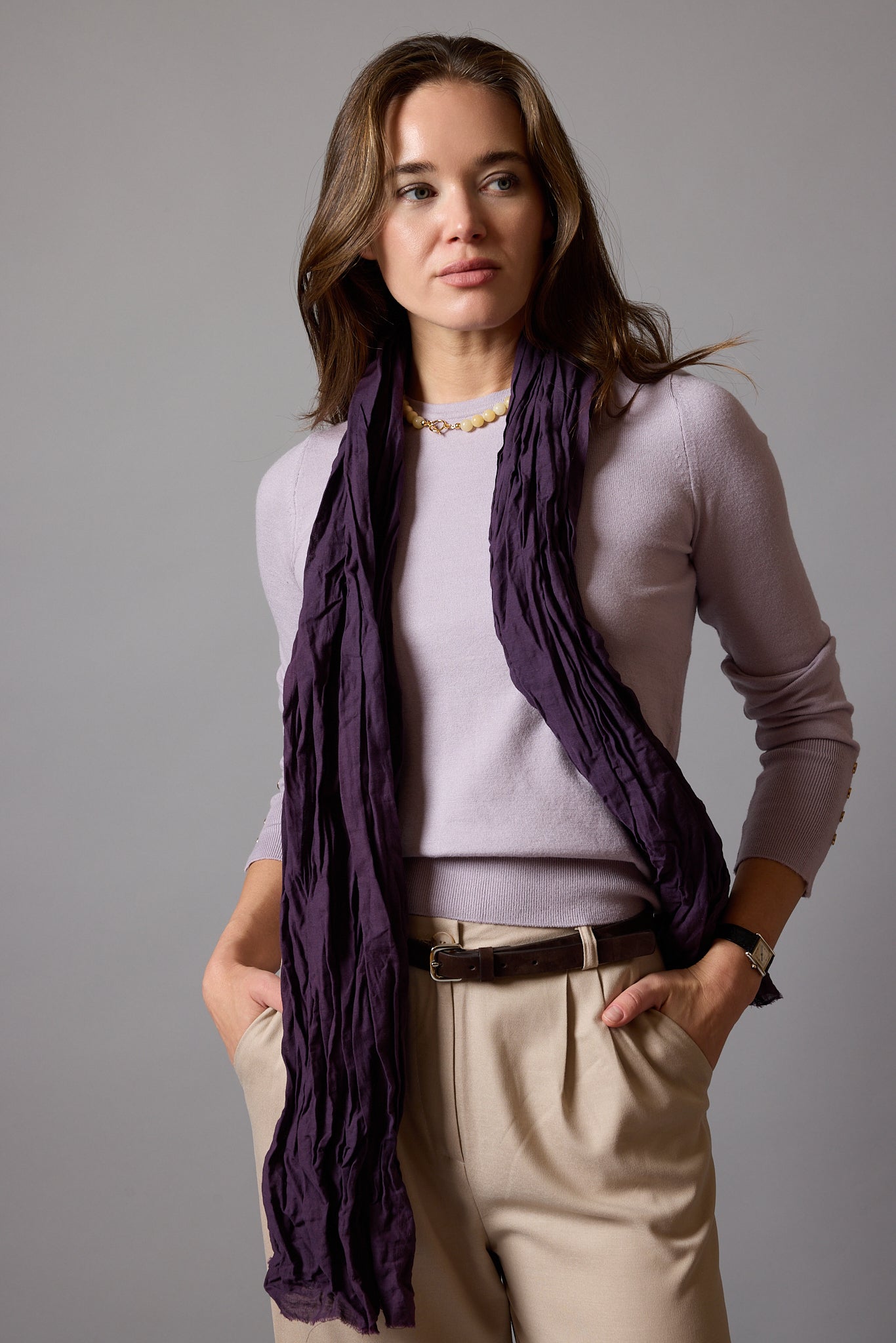 BLACK MULBERRY ORGANIK PAMUK HANDMADE SAL