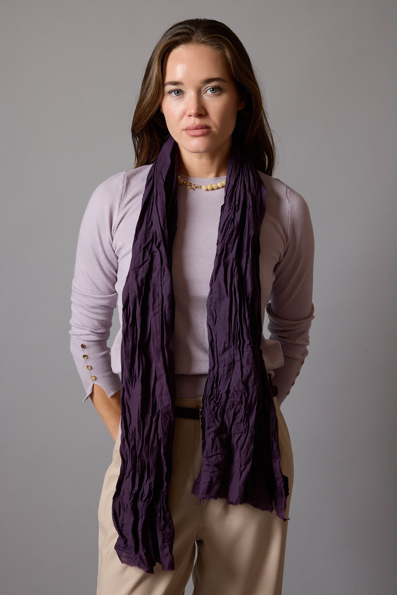 BLACK MULBERRY ORGANIK PAMUK HANDMADE SAL