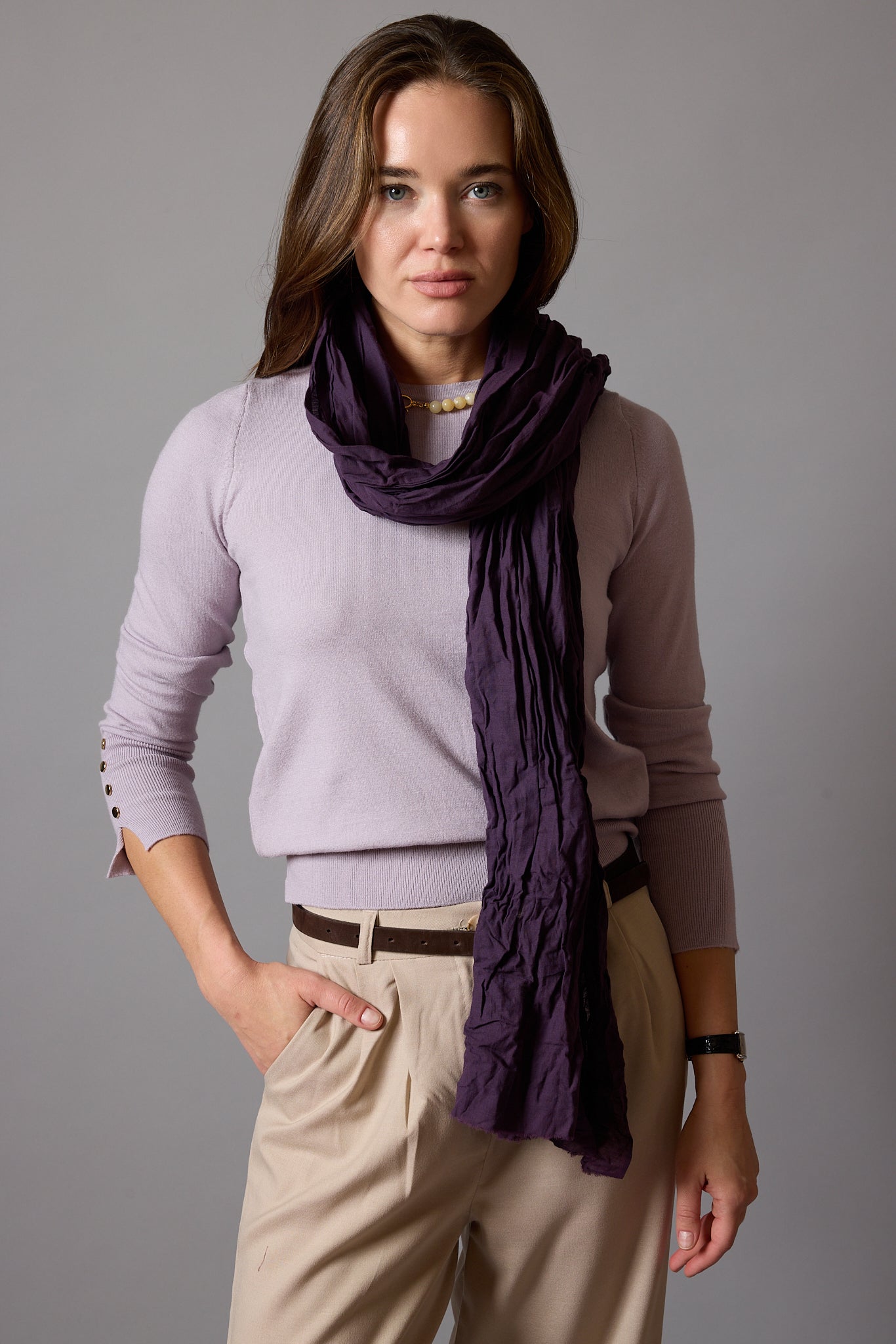 BLACK MULBERRY ORGANIK PAMUK HANDMADE SAL