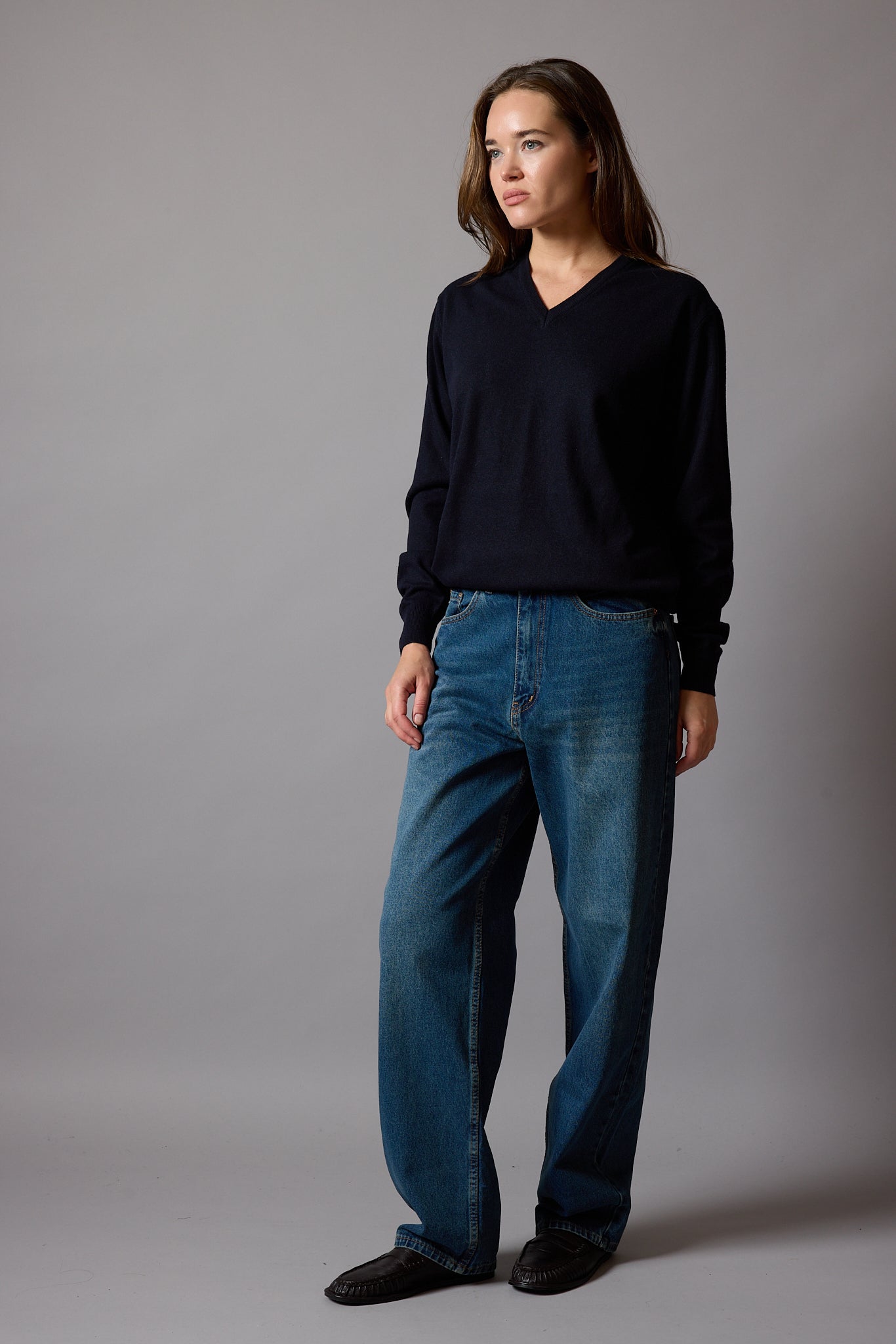 YUN V YAKA UNISEX KAZAK LACIVERT
