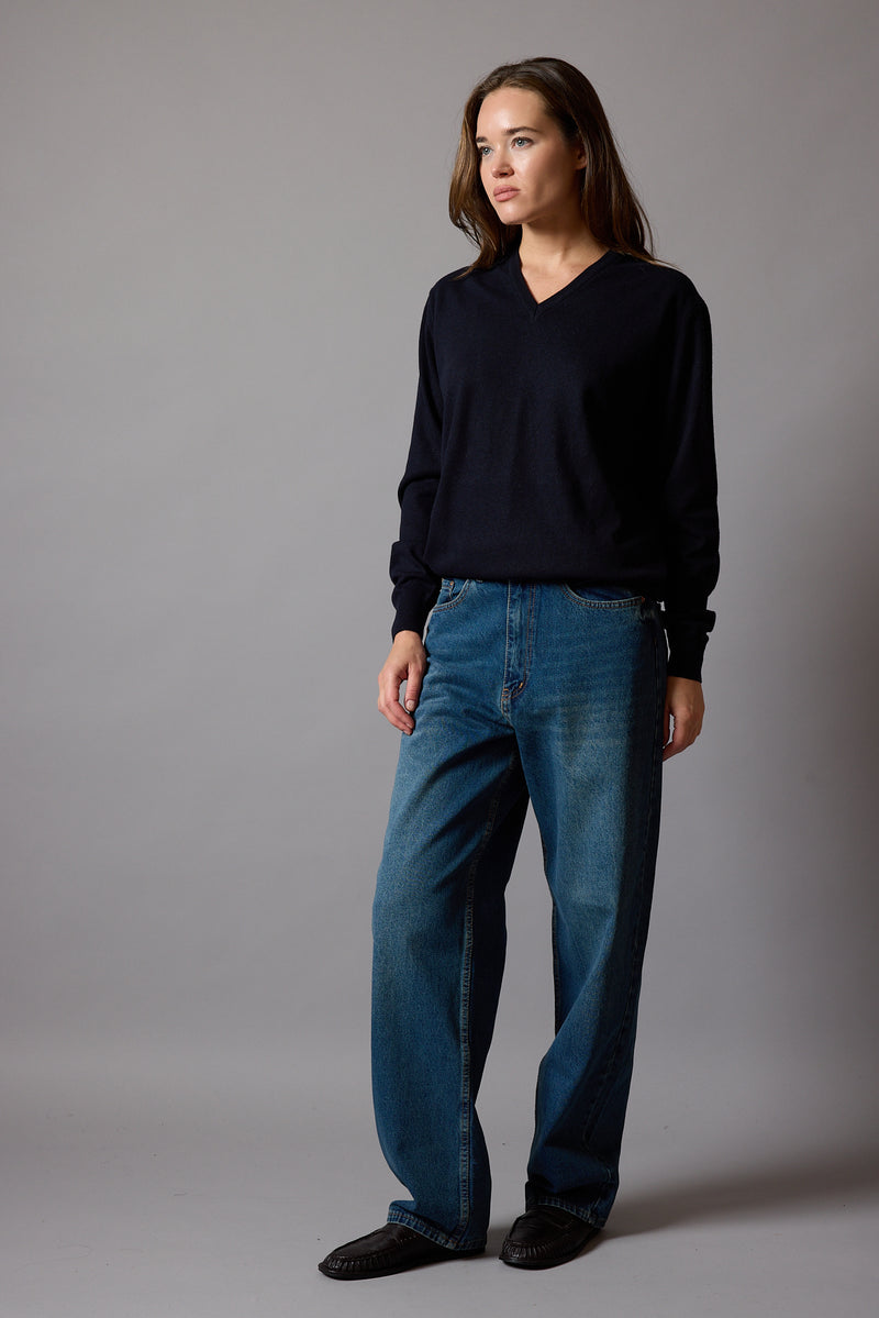 YUN V YAKA UNISEX KAZAK LACIVERT