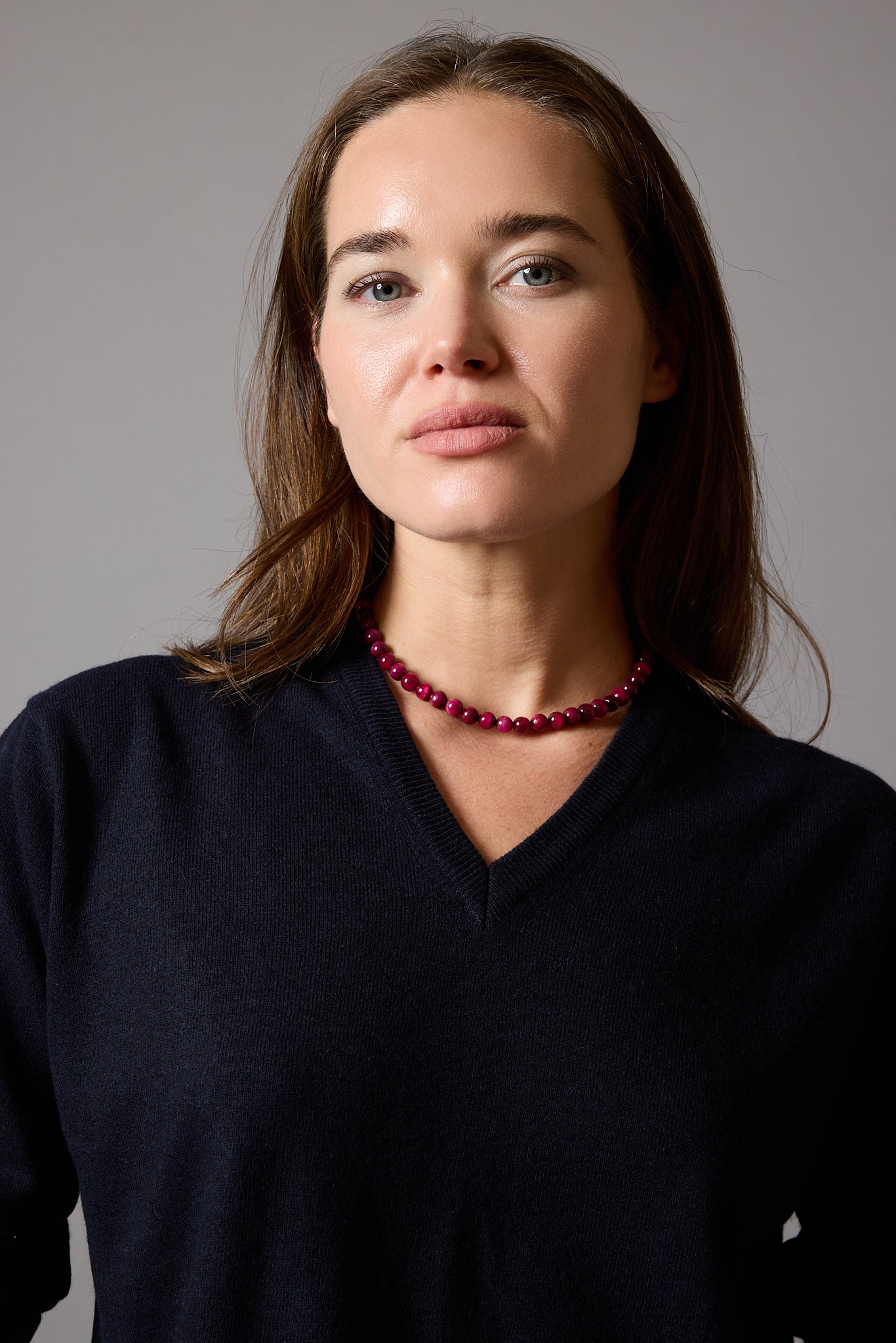 ROSE SAUVAGE KOLYE