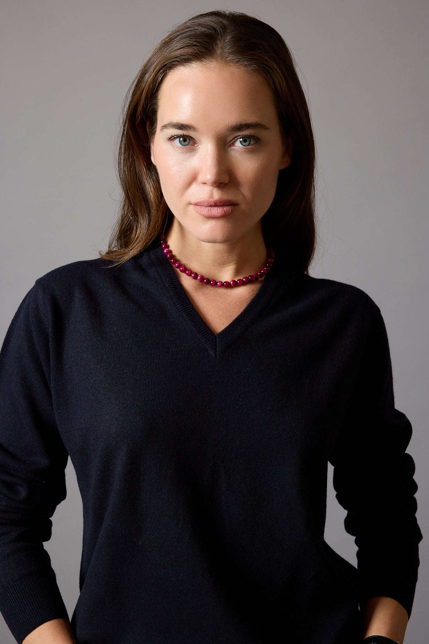 ROSE SAUVAGE KOLYE