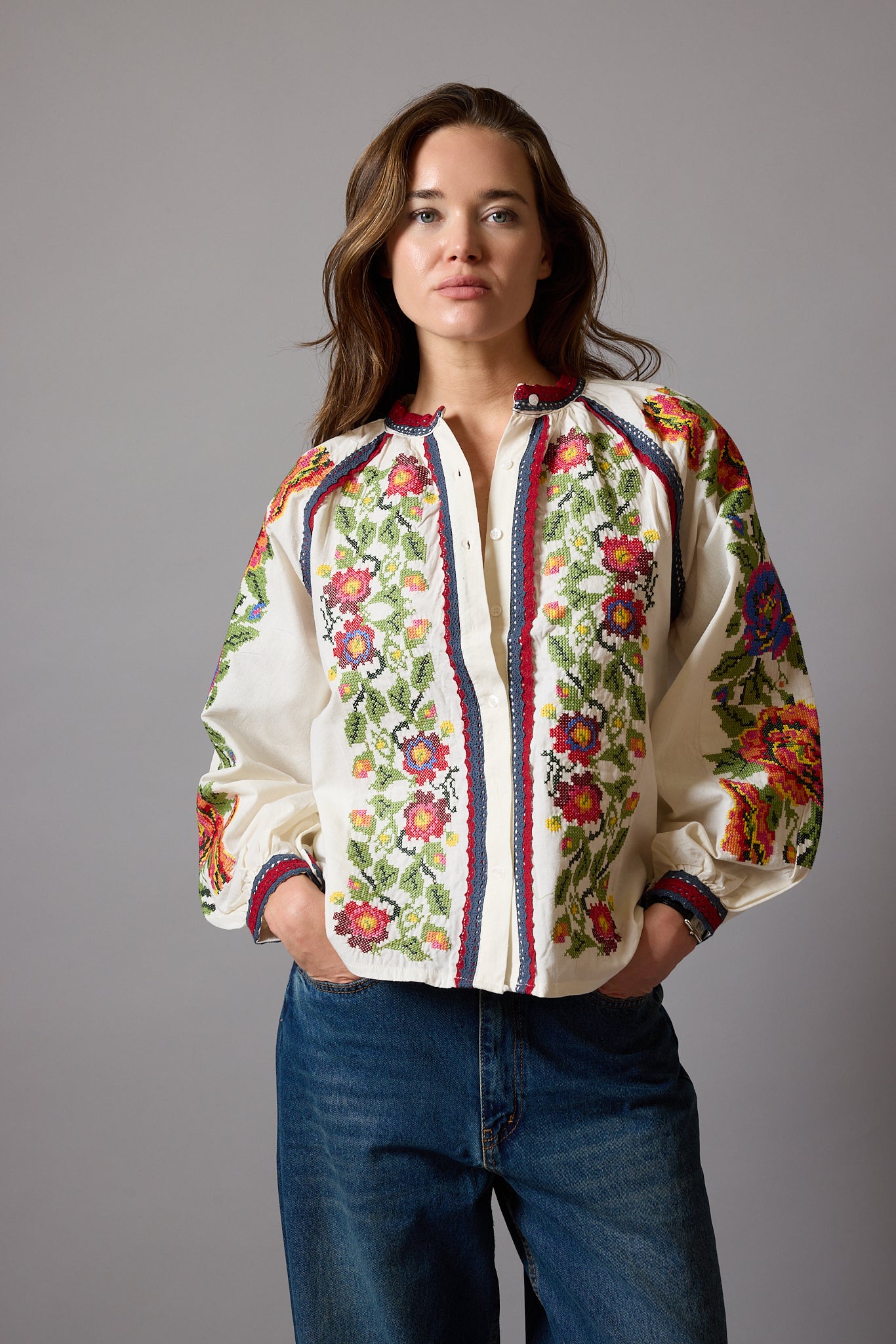 CLAIR DE ROSE NAKISLI GOMLEK