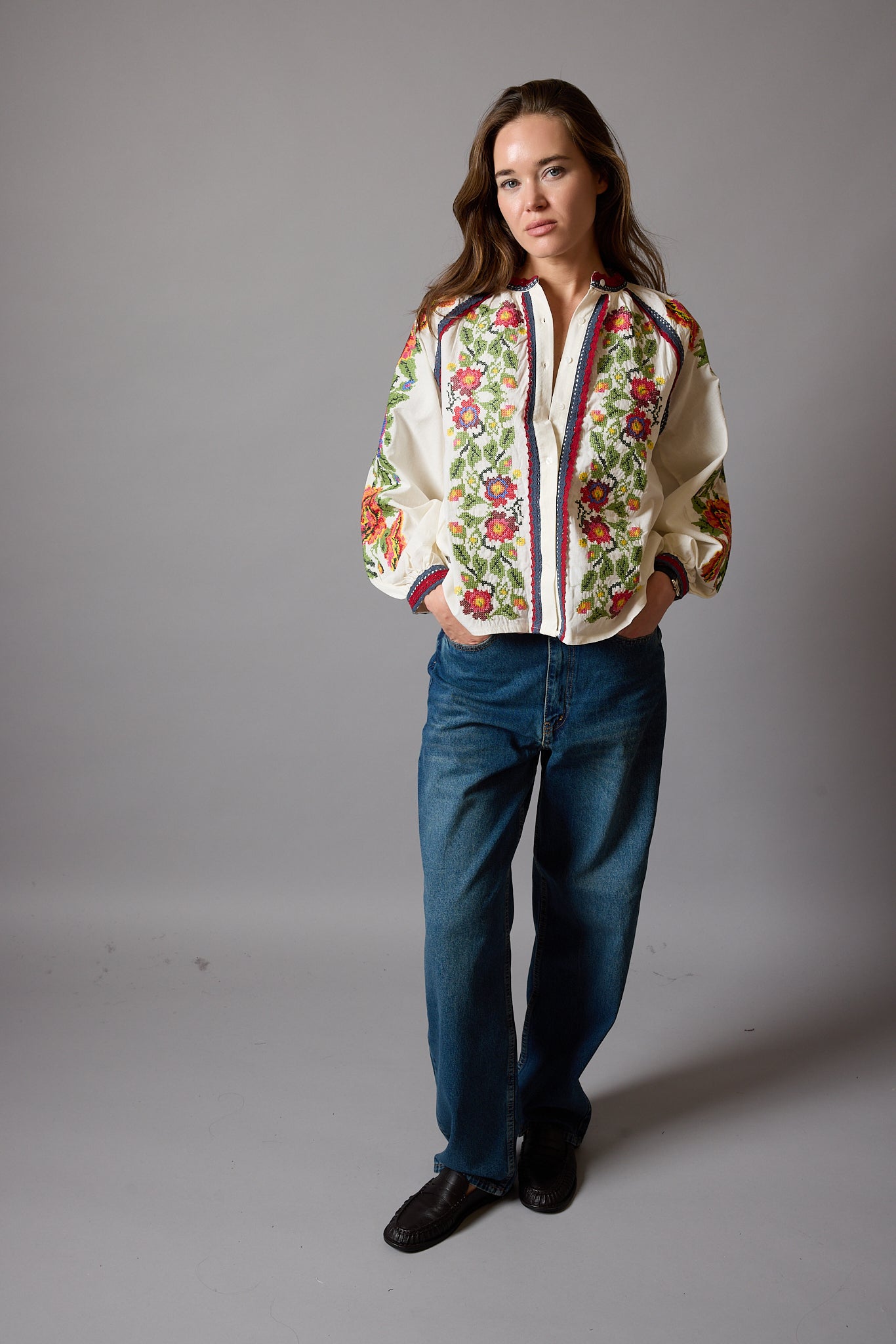 CLAIR DE ROSE NAKISLI GOMLEK