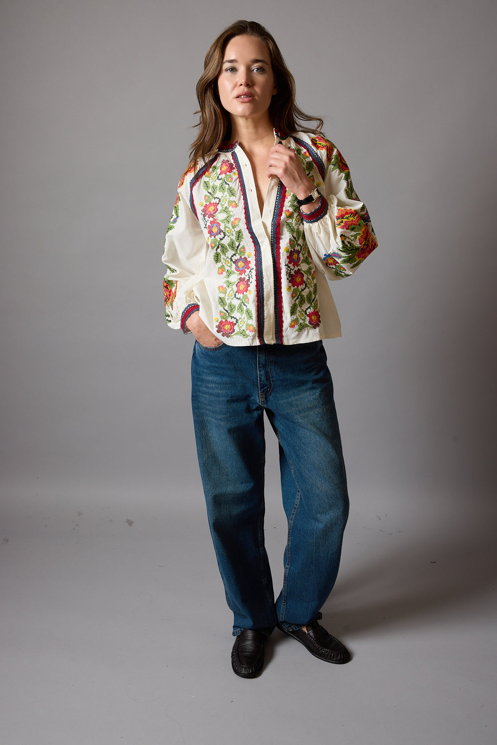 CLAIR DE ROSE NAKISLI GOMLEK