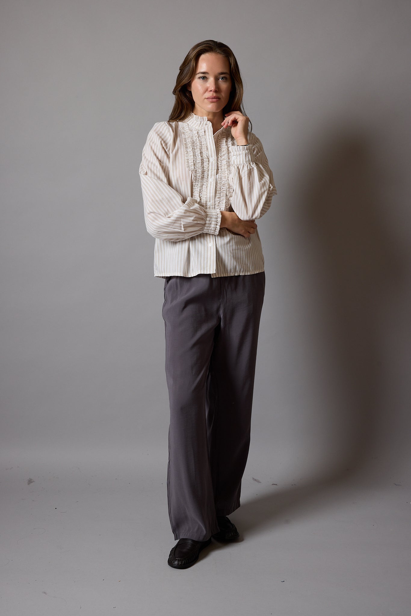 FLEUR FIRFIRLI GOMLEK BEIGE