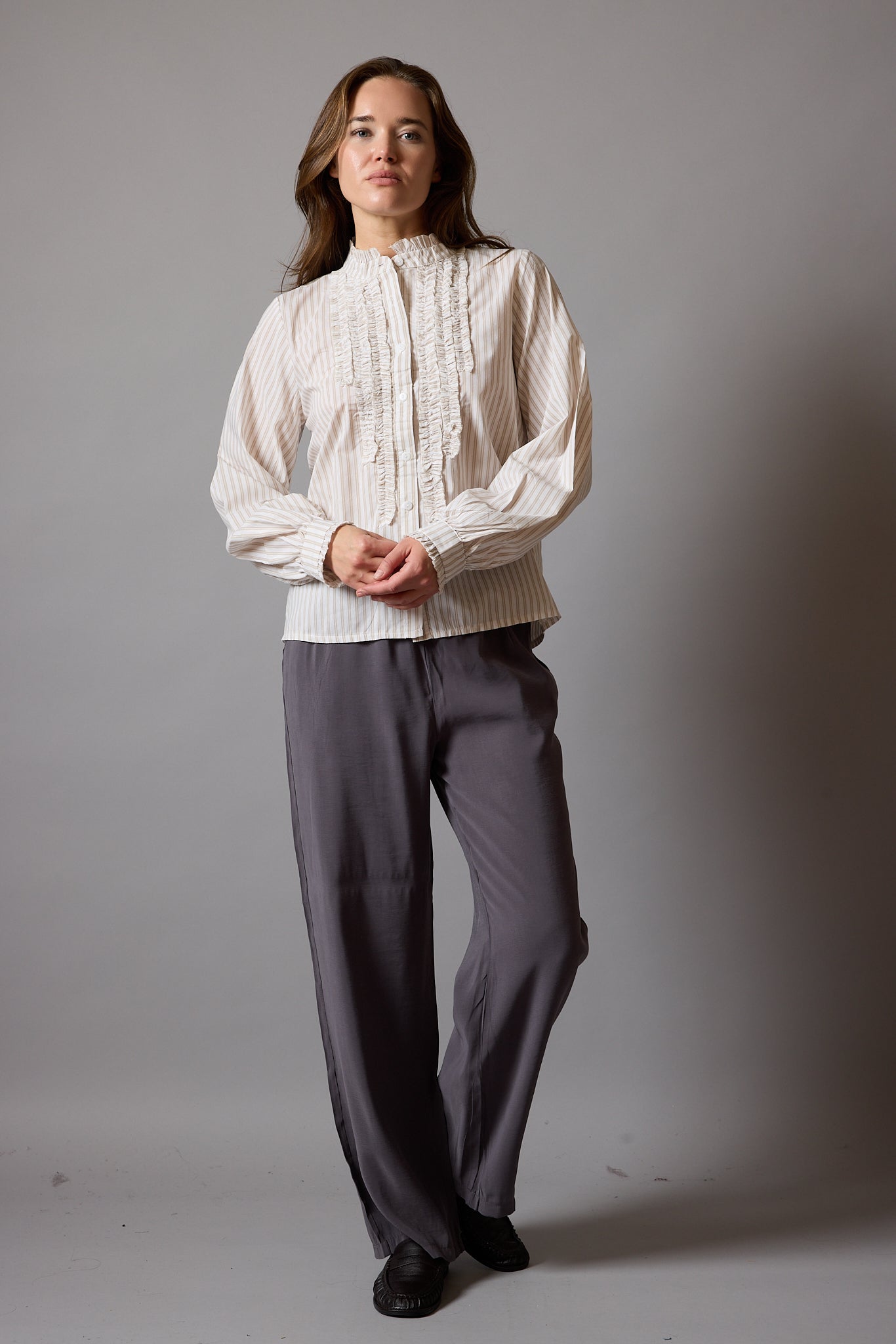 FLEUR FIRFIRLI GOMLEK BEIGE