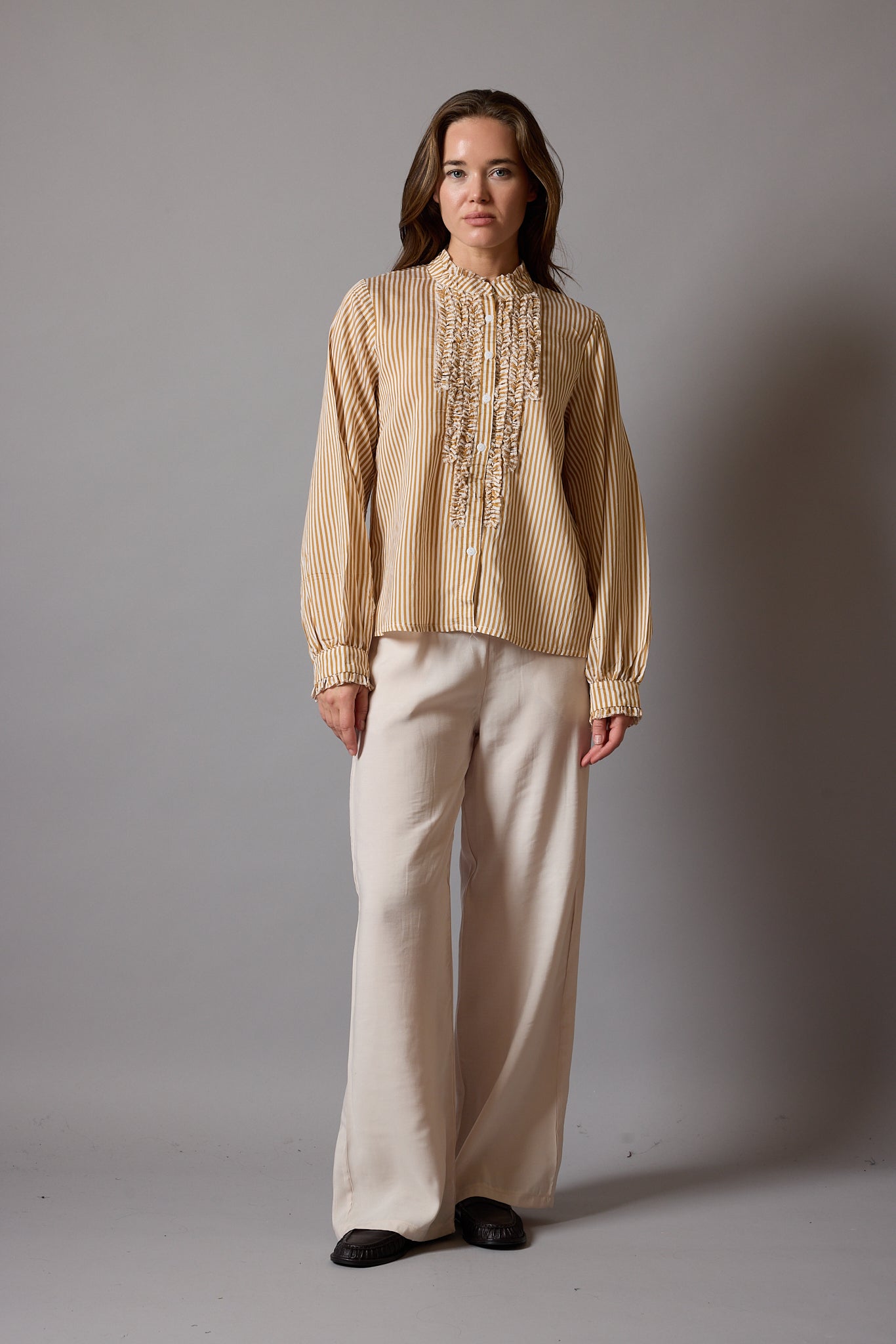 FLEUR FIRFIRLI GOMLEK YELLOW