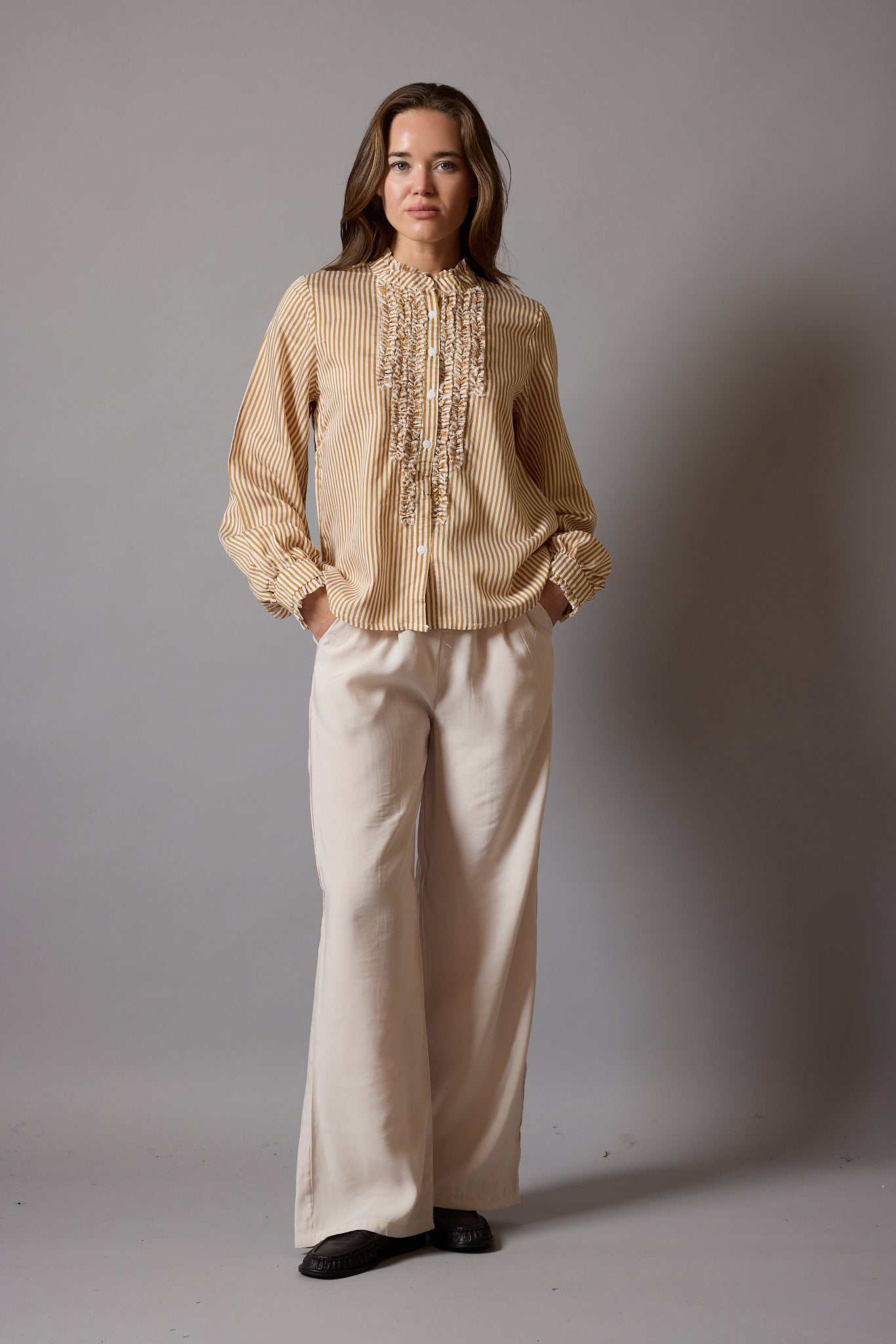 FLEUR FIRFIRLI GOMLEK YELLOW