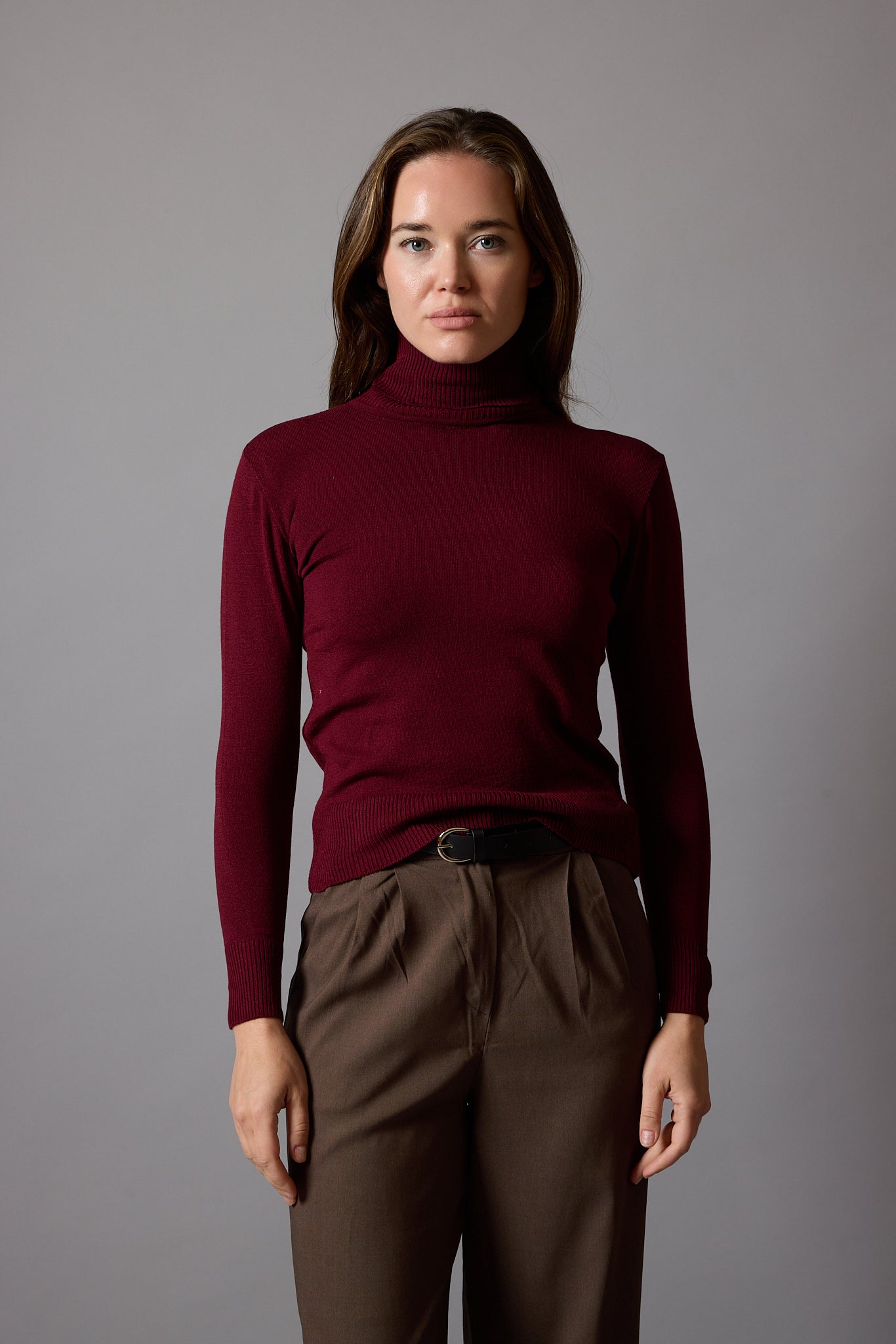 YUKSEK YAKA KAZAK BORDO