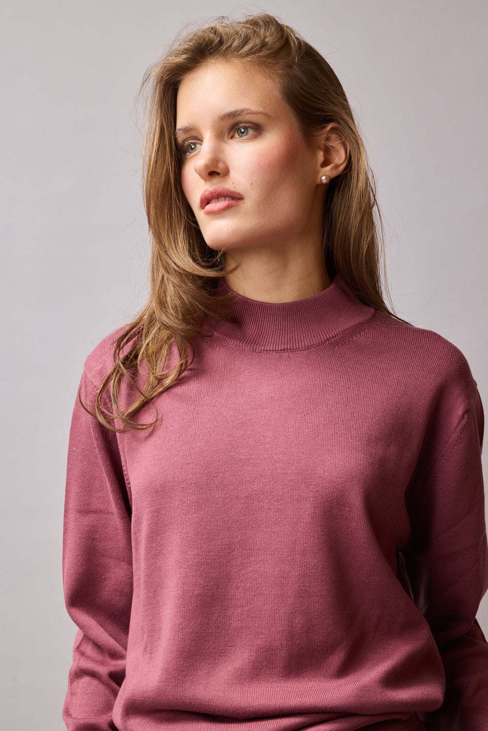 PAMUK BALIKCI YAKA UNISEX KAZAK ROSE