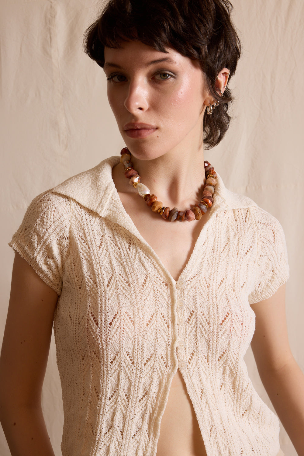 JARDIN DE NACRE BAROQUE PEARL NECKLACE