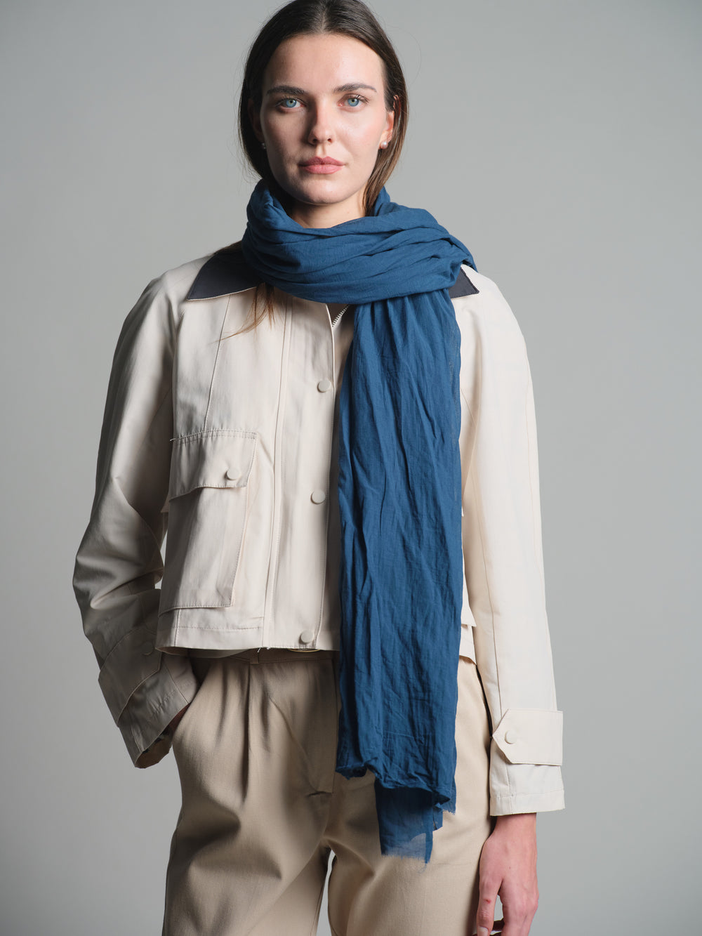 INDIGO DENIM BLUE ORGANIK PAMUK HANDMADE SAL