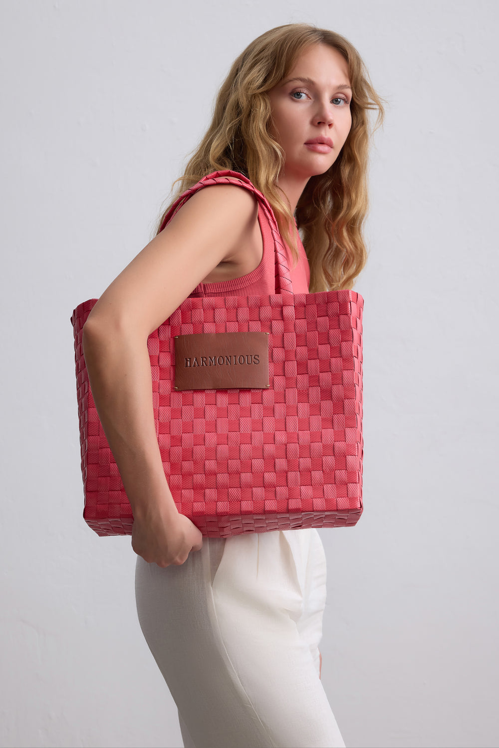 ORGU RED TOTE BAG