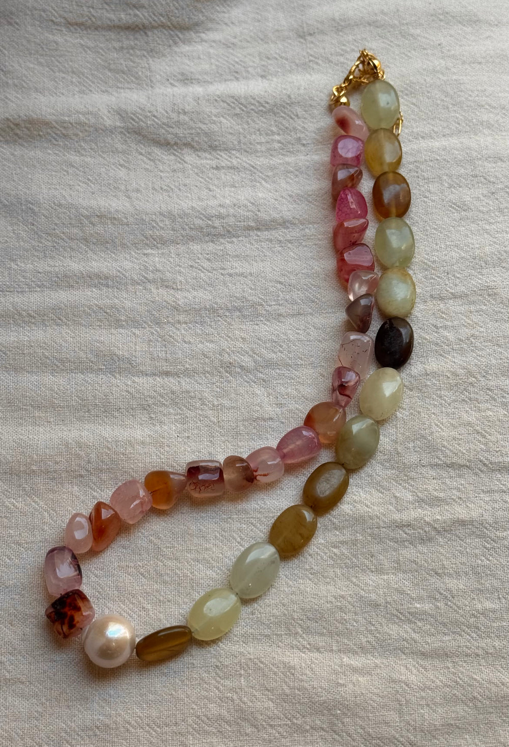MATIERE ROUGE CORAL NECKLACE