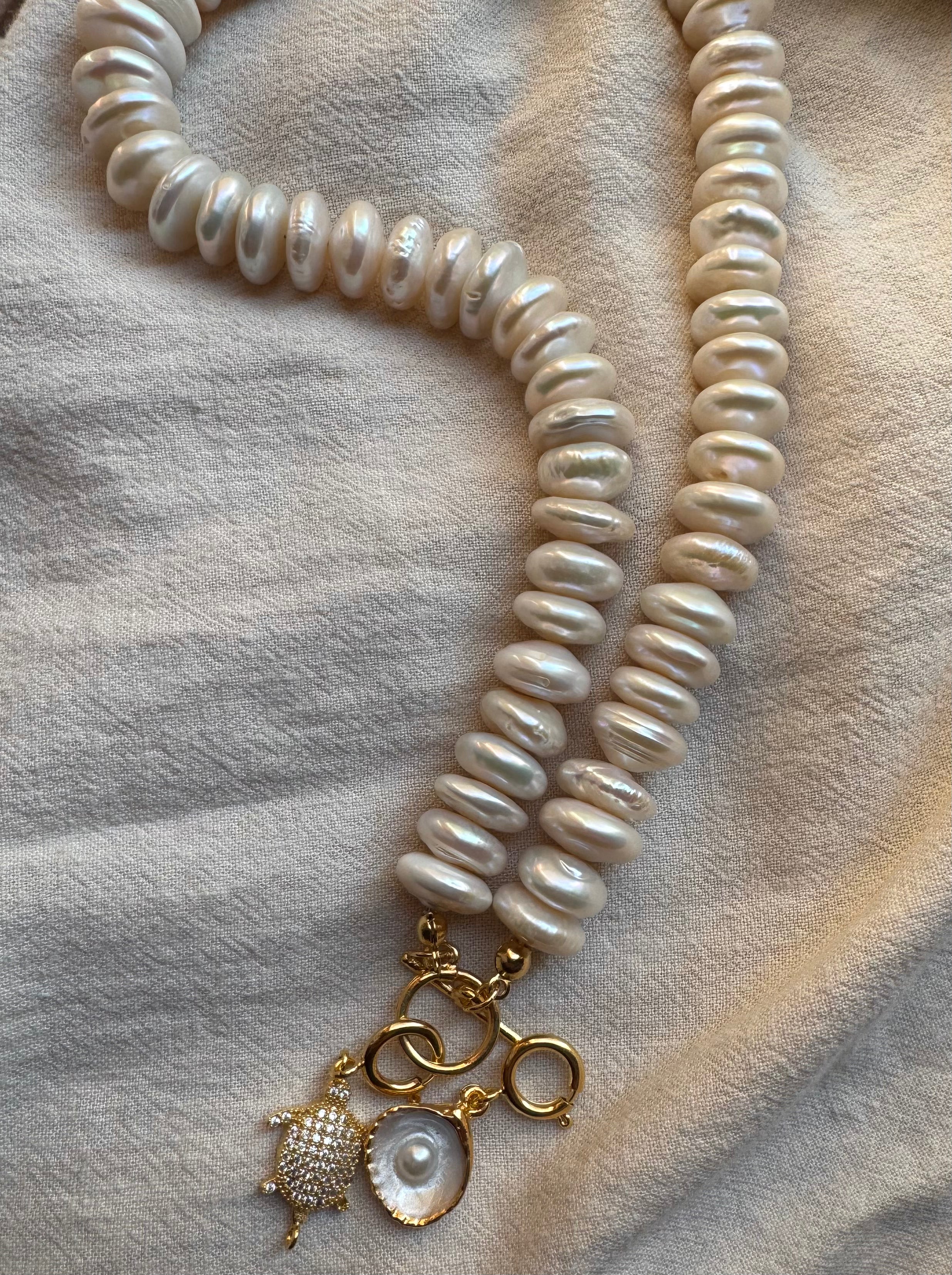 L'UNIQUE PERLE CHARM  - KOLYE UCU