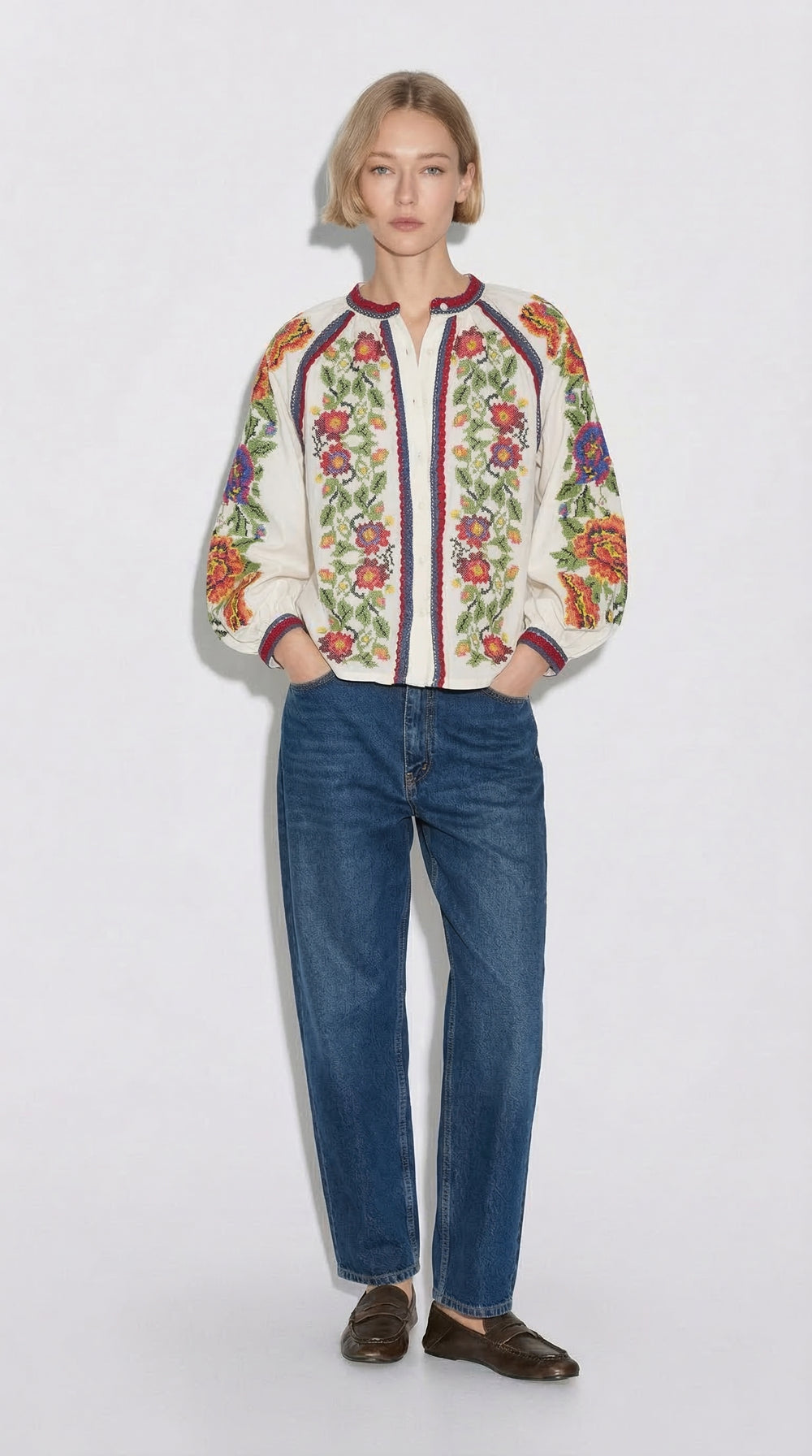 CLAIR DE ROSE NAKISLI GOMLEK