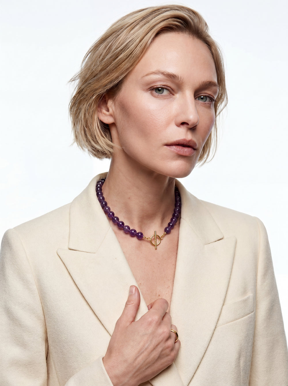 MATIERE ROUGE CORAL NECKLACE