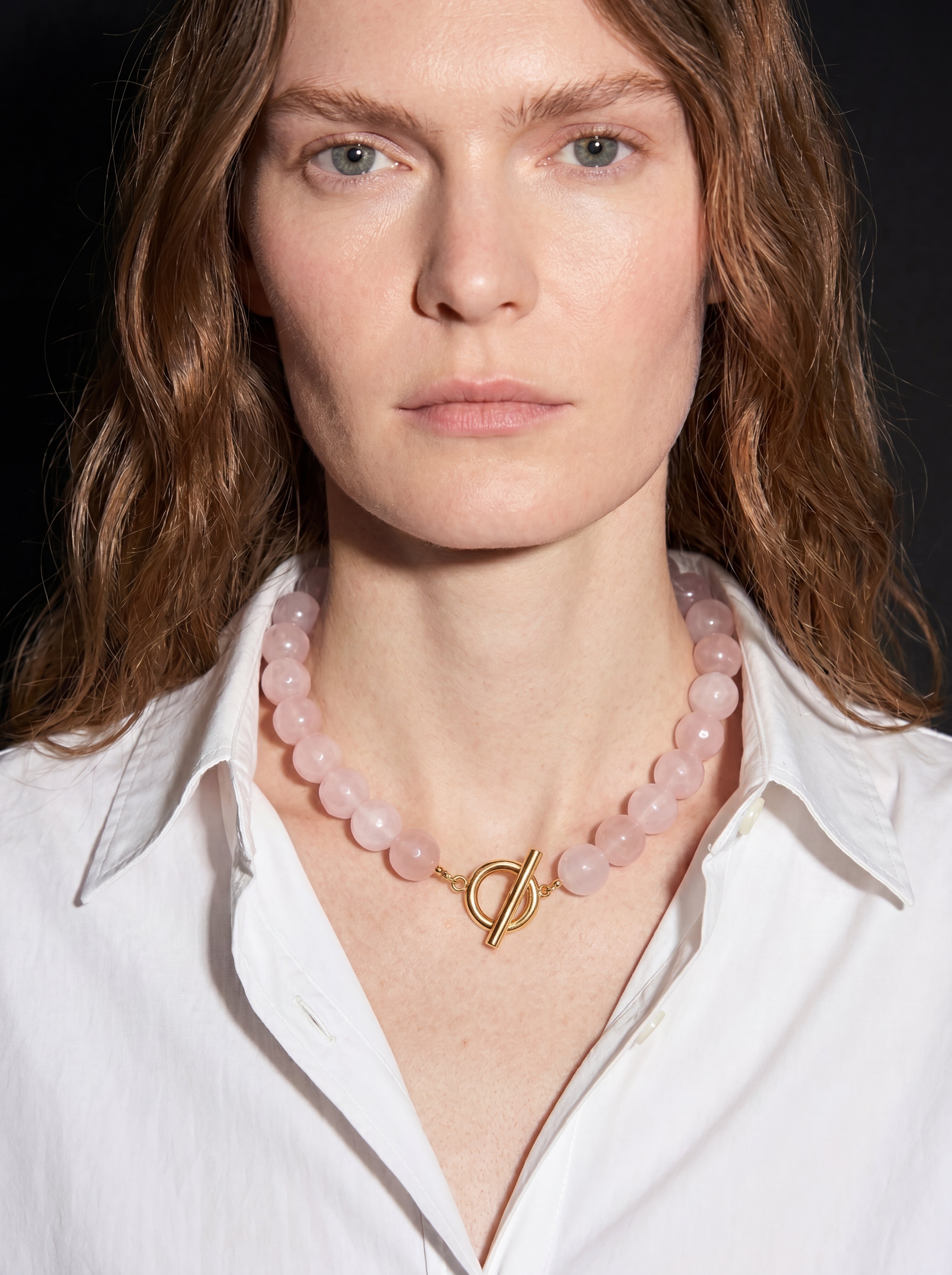 MATIERE ROUGE CORAL NECKLACE