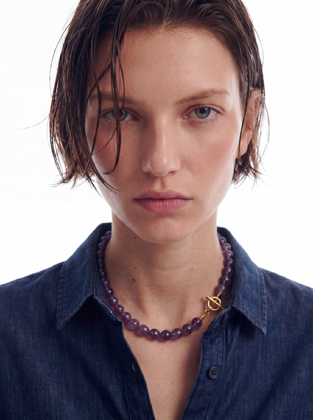 MATIERE ROUGE CORAL NECKLACE